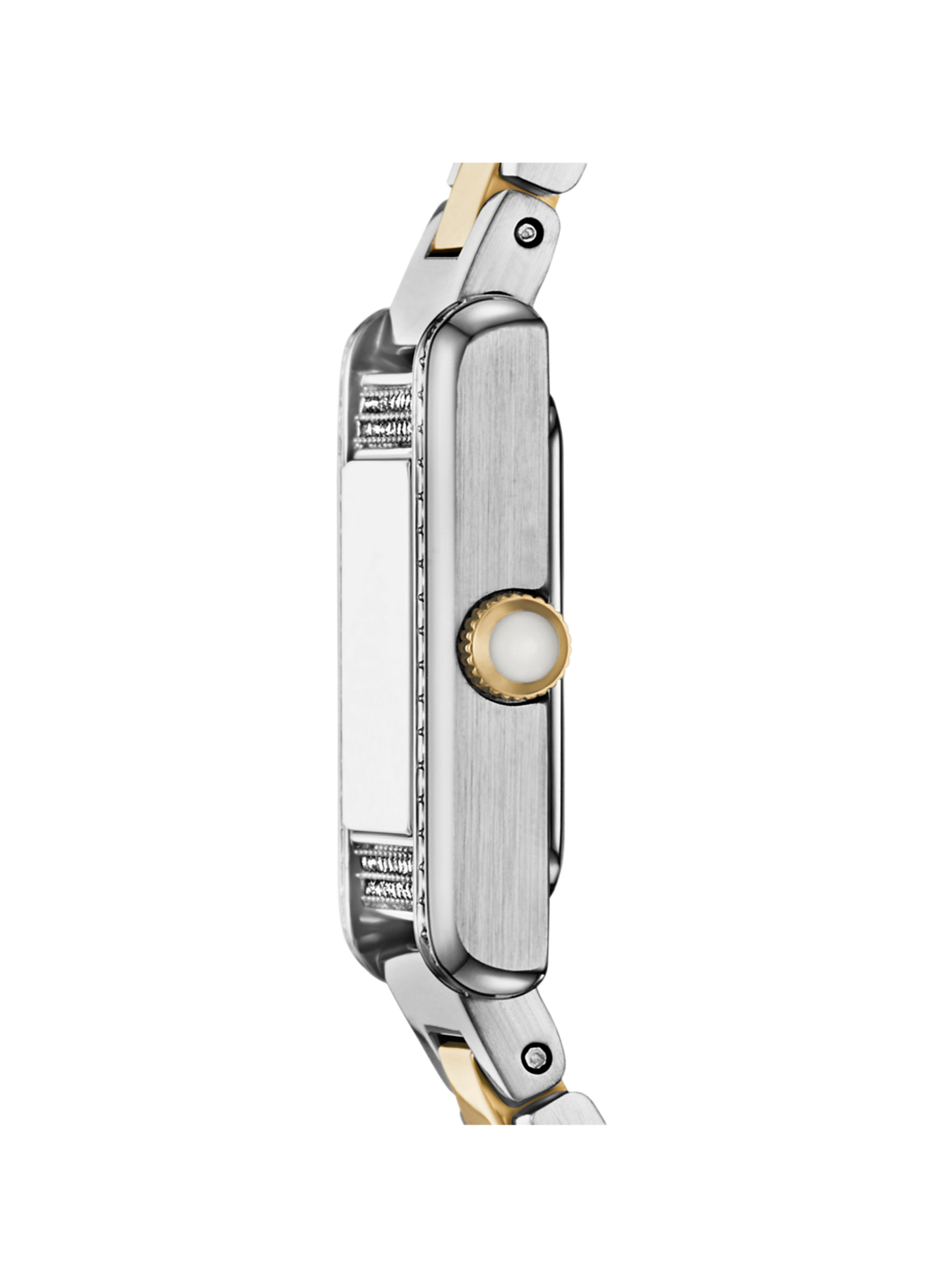 Montre quartz en acier inoxydable ARMANI MONTRES Beige