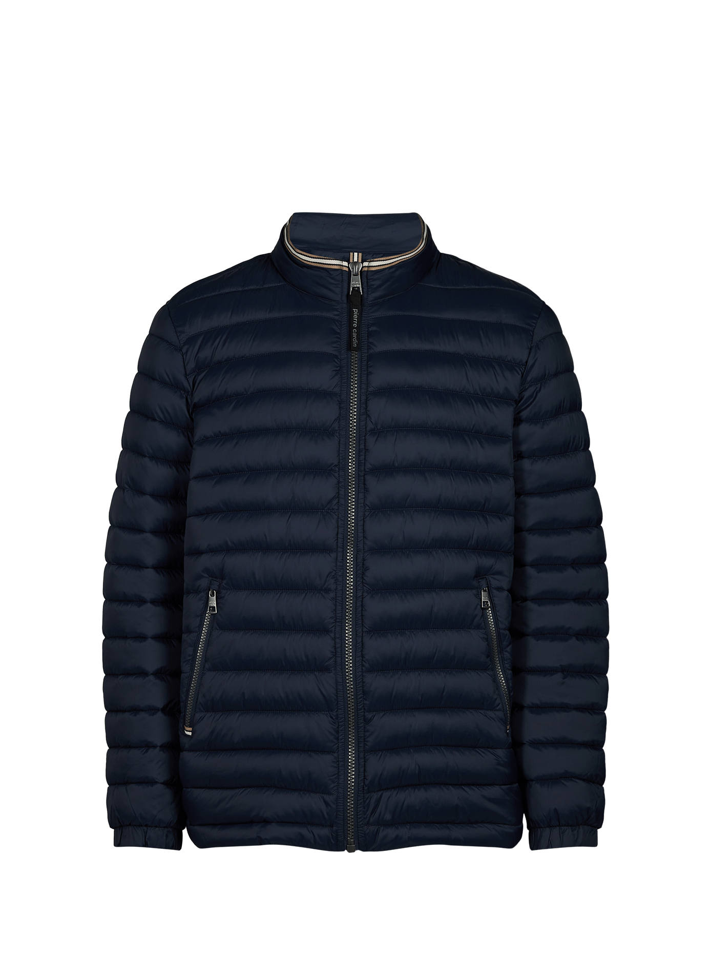 Winterjas met contrasterende kraag PIERRE CARDIN Blauw
