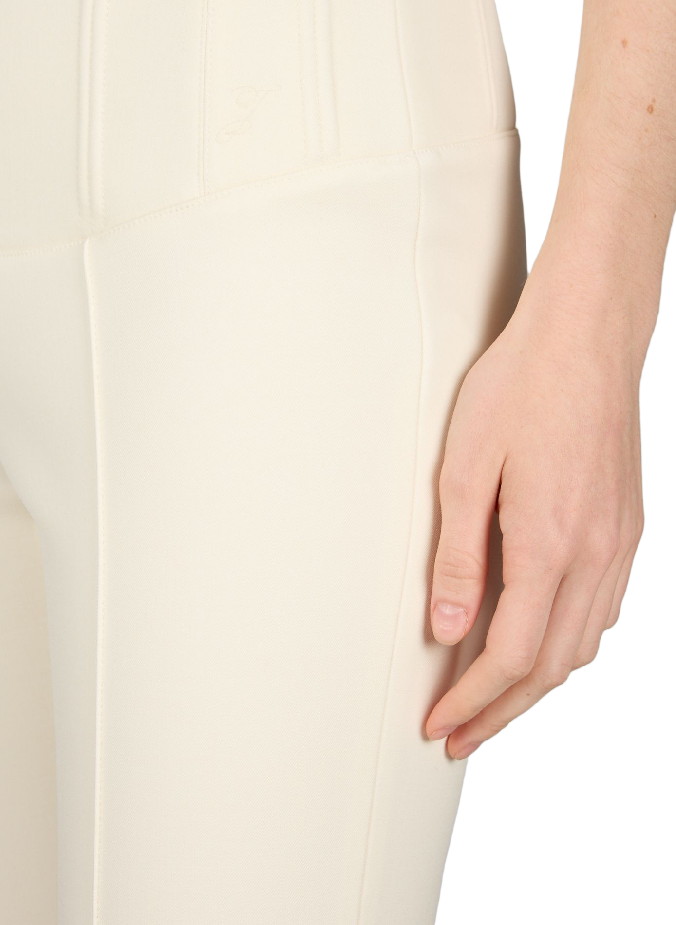 The high-waisted Arlesian pants JACQUEMUS White