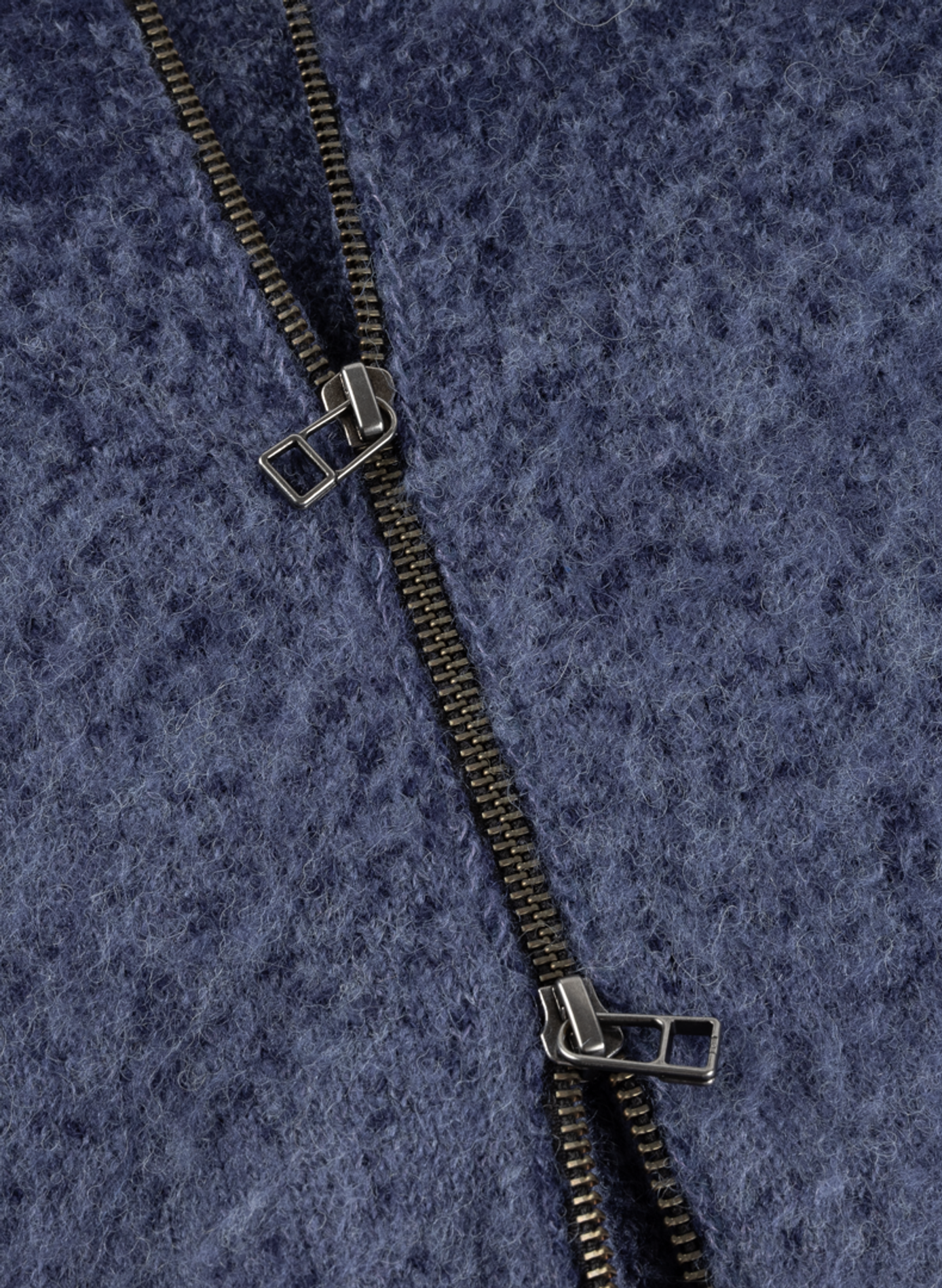 Pull zip tie and dye DIME Bleu