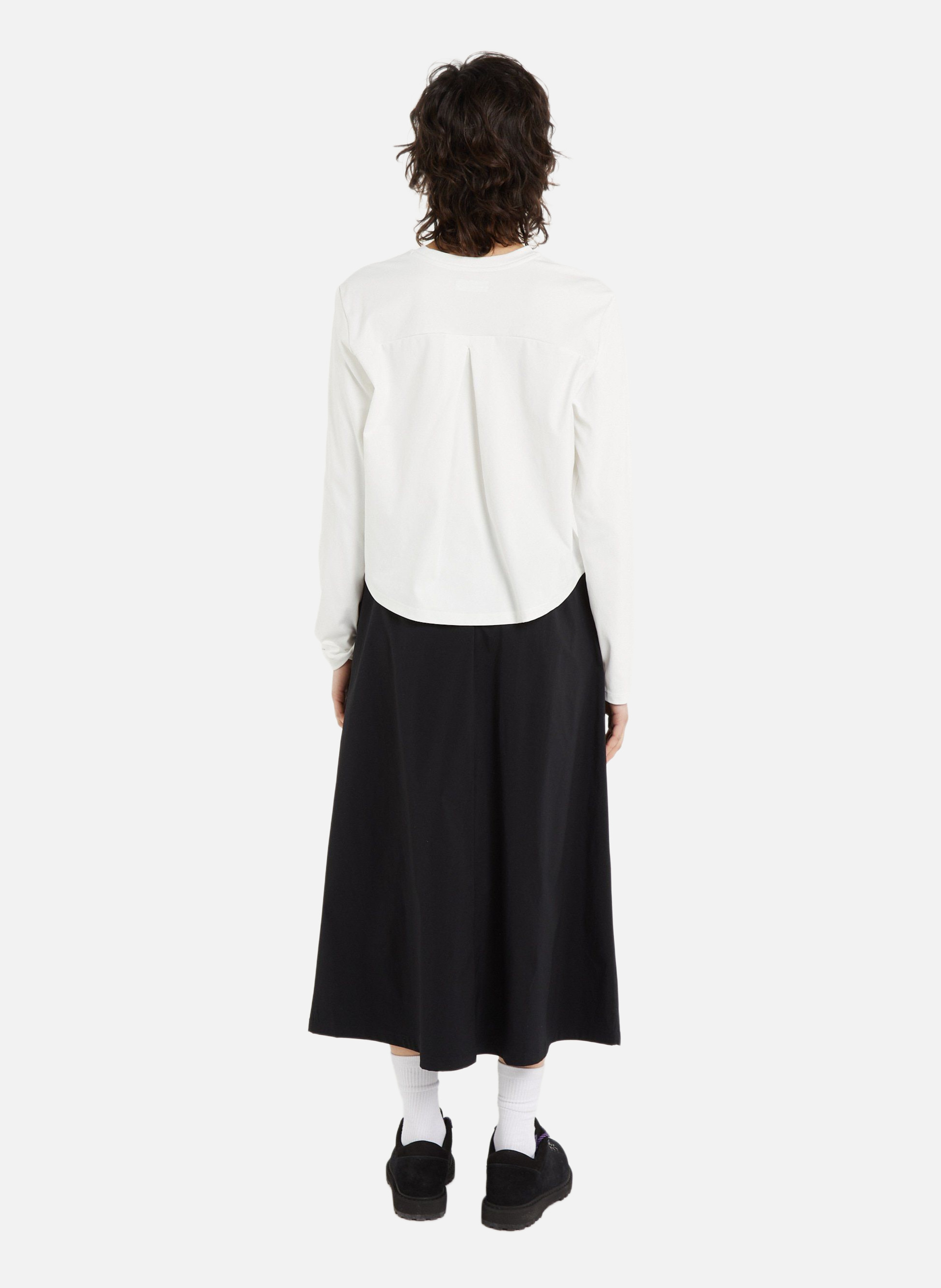 Sous-pull w seeker legend iii ls tee COLUMBIA Blanc