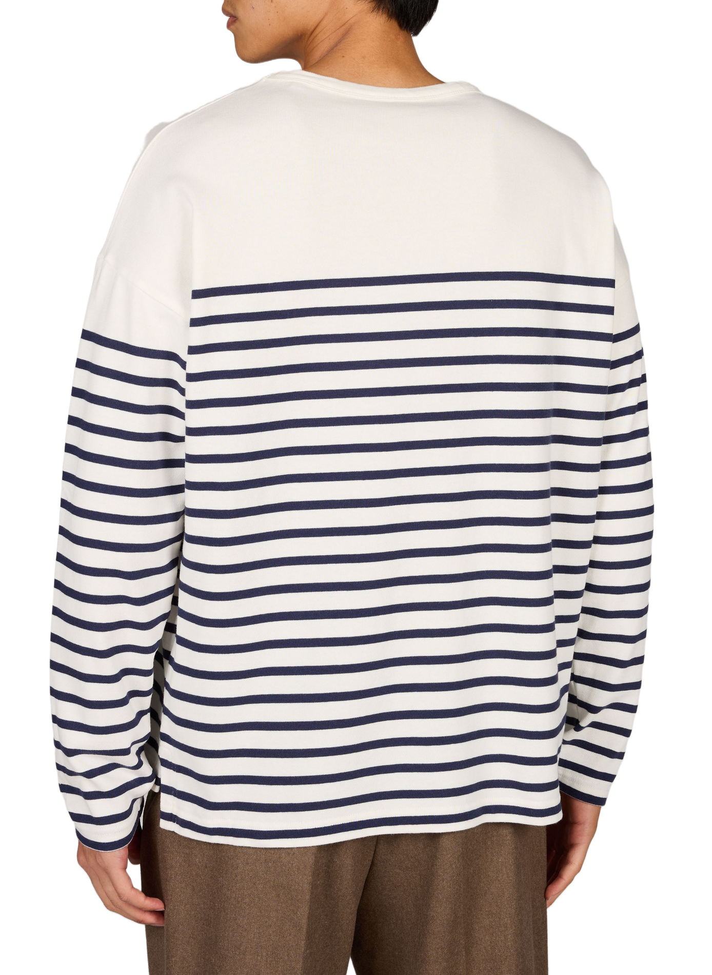 Striped straight t-shirt MAISON LABICHE White