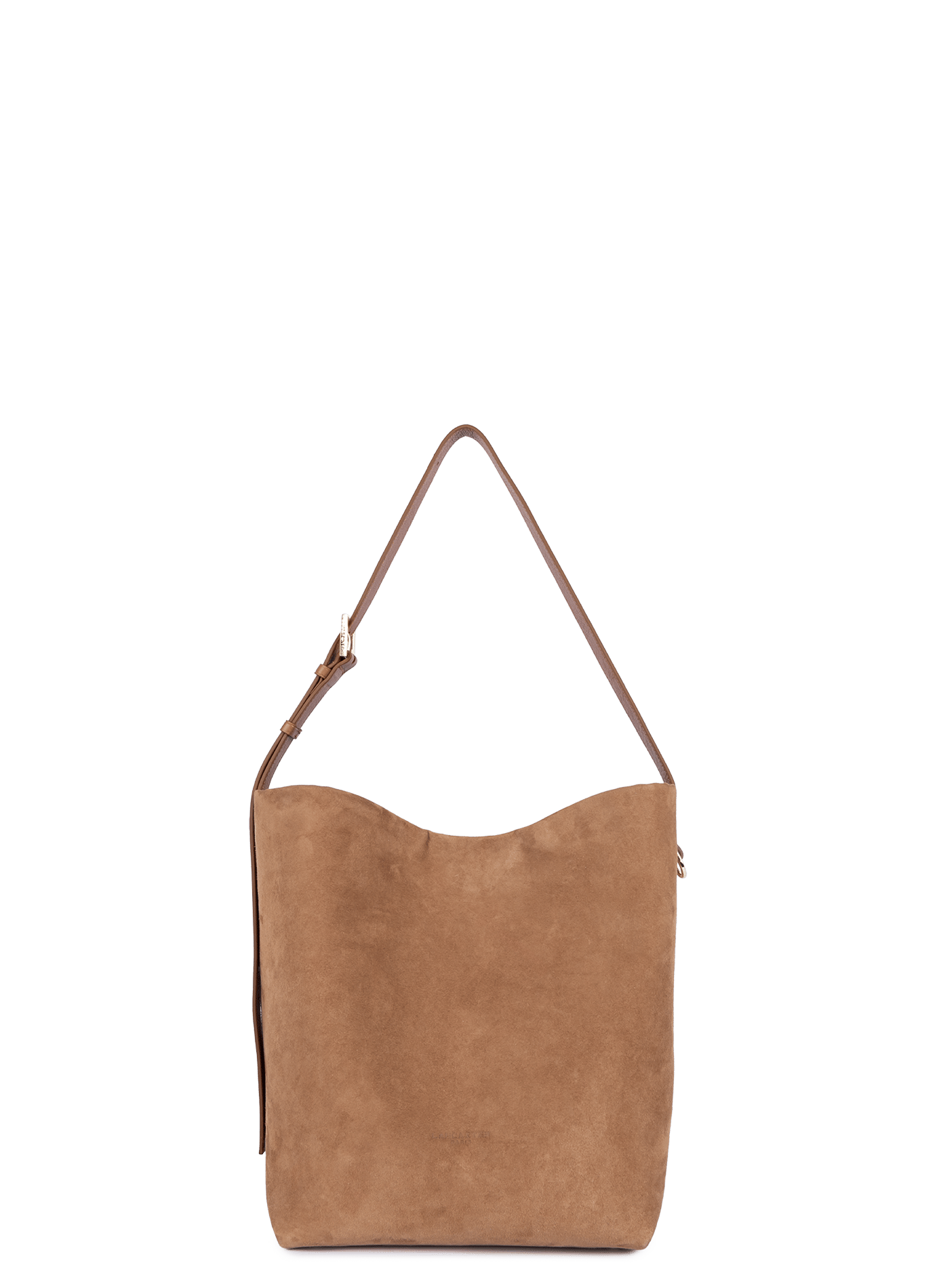 Grand sac seau - suède  Camel