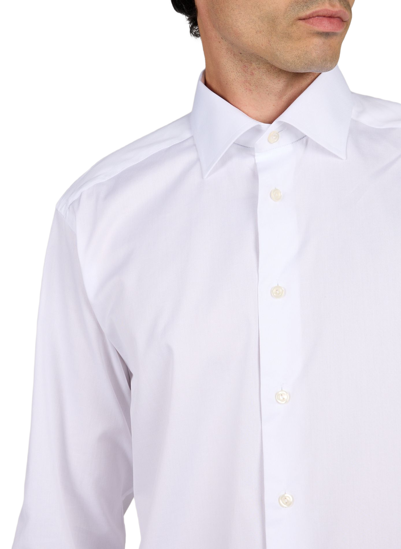 Katoenen overhemd ETON Wit