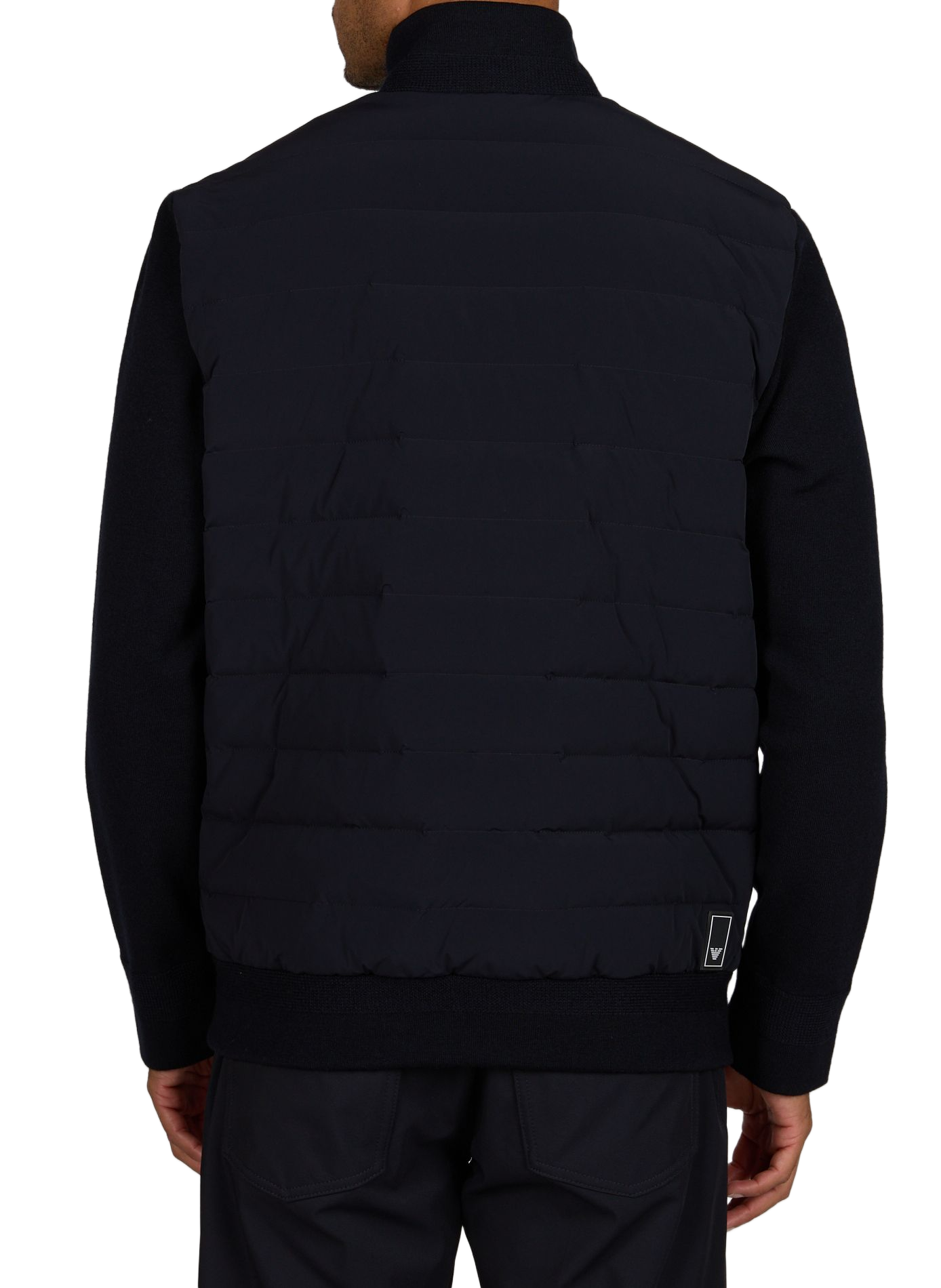 Doudoune col montant EMPORIO ARMANI Bleu