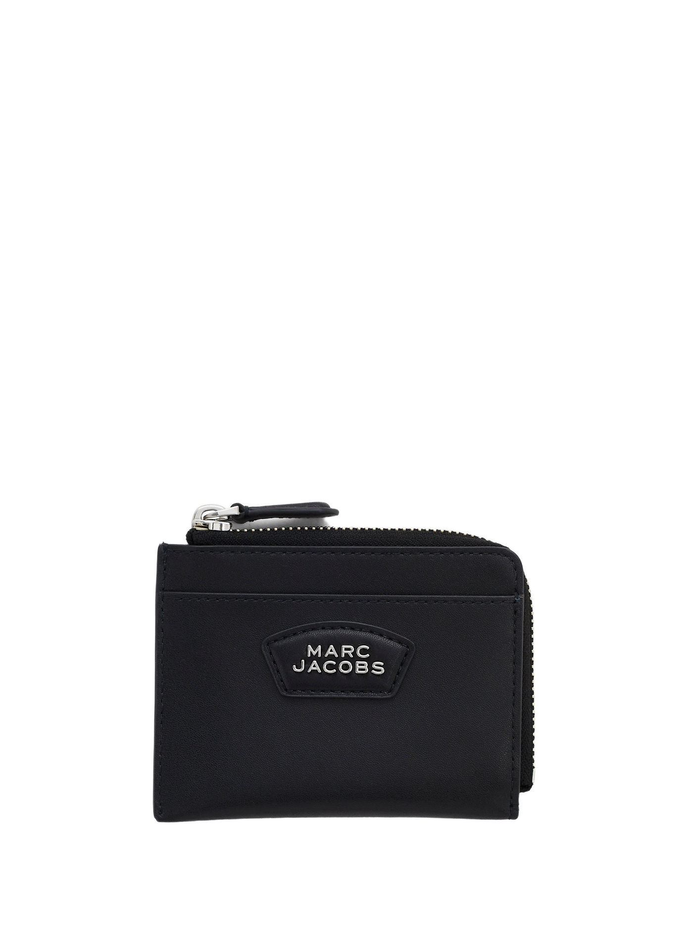 Top-Zip-Geldbörse aus Leder MARC JACOBS Schwarz