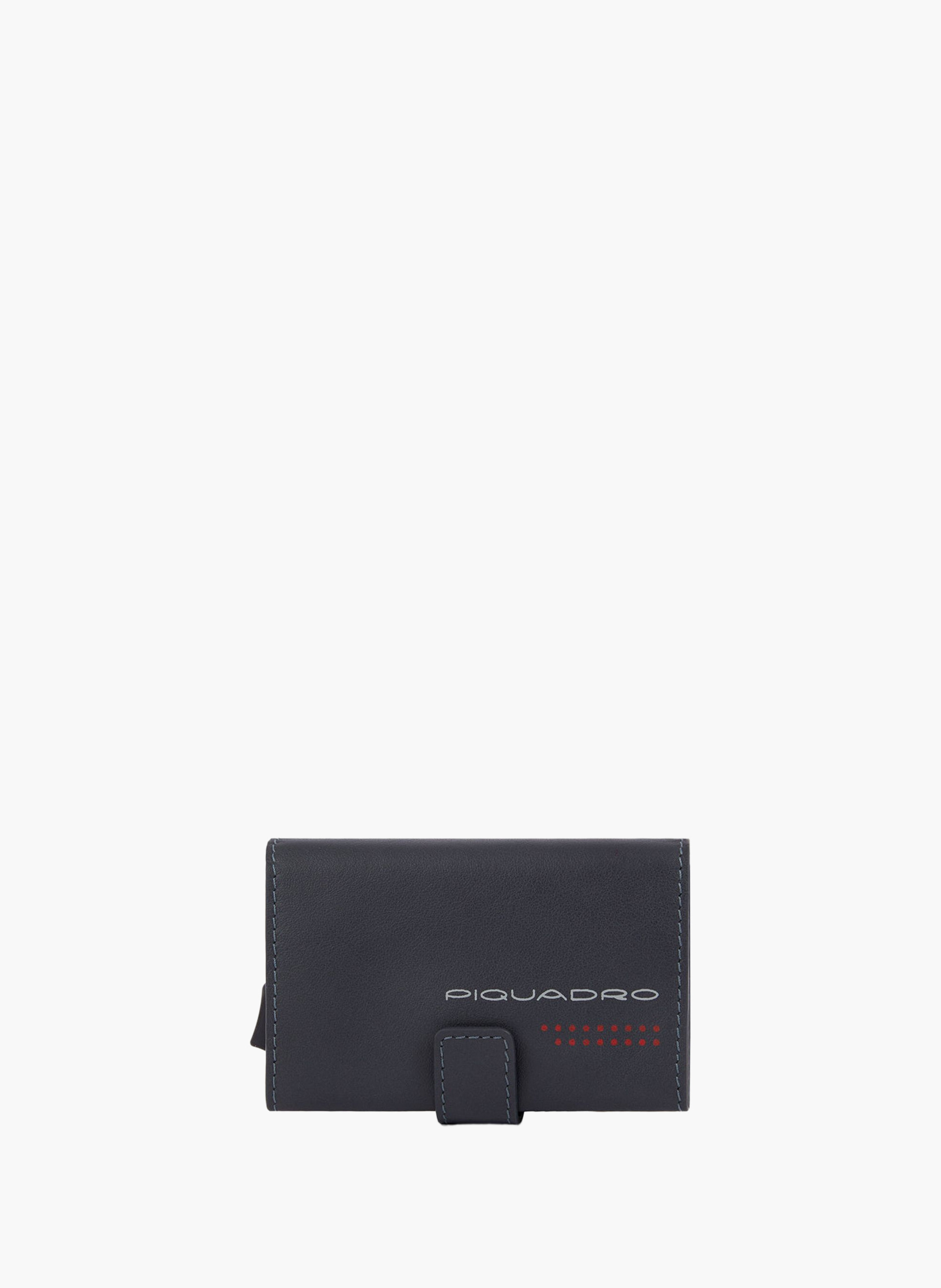 Porte-cartes pop-up automatique PIQUADRO Gris