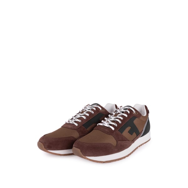 Baskets Elm en suède et tissu