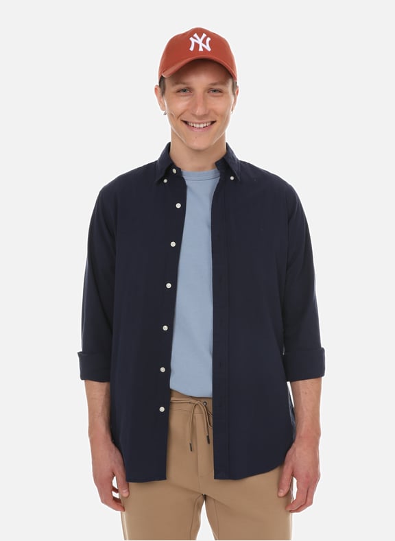 Chemise seersucker en coton Bleu by POLO RALPH LAUREN POLO RALPH LAUREN Chemise seersucker en coton Bleu