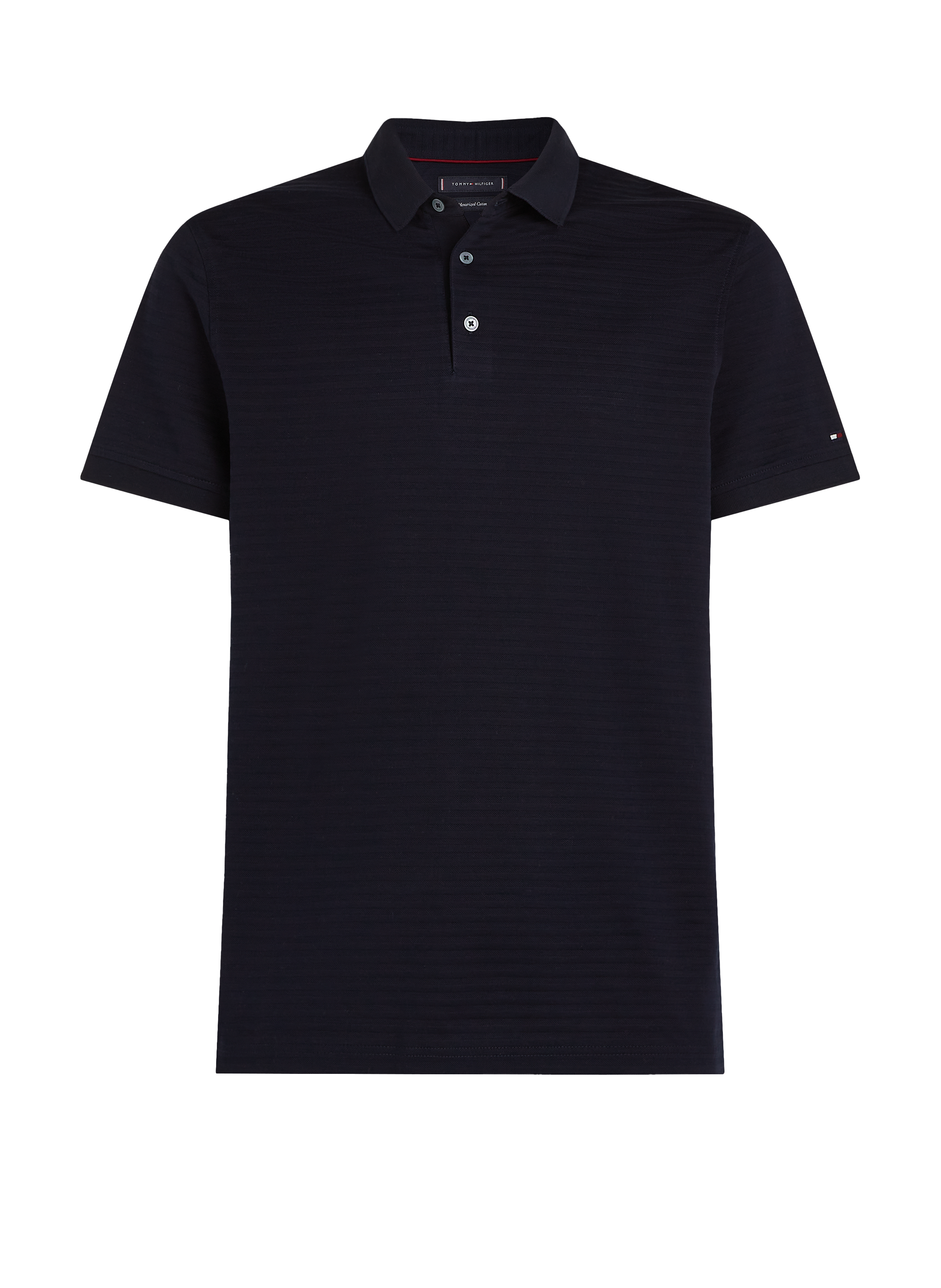 Polo en coton TOMMY HILFIGER Bleu