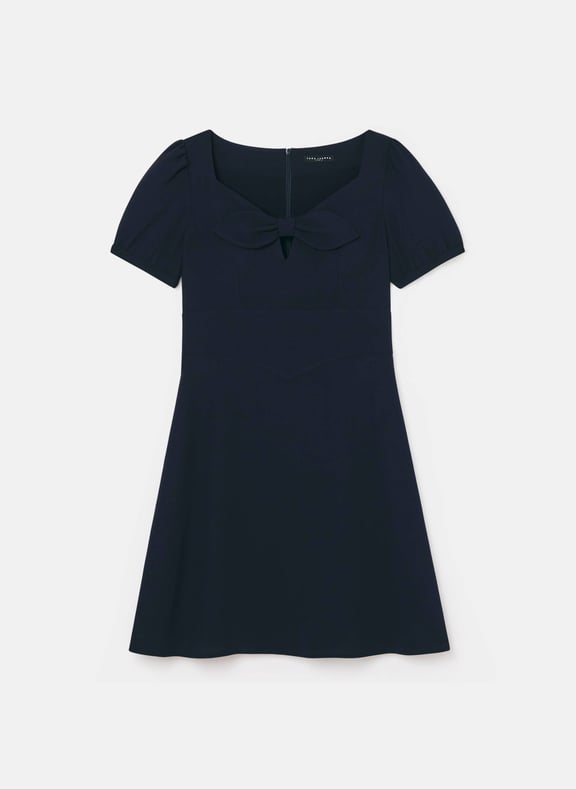 Robe évasée cœurs - rochel Bleu by TARA JARMON TARA JARMON Robe évasée cœurs - rochel Bleu