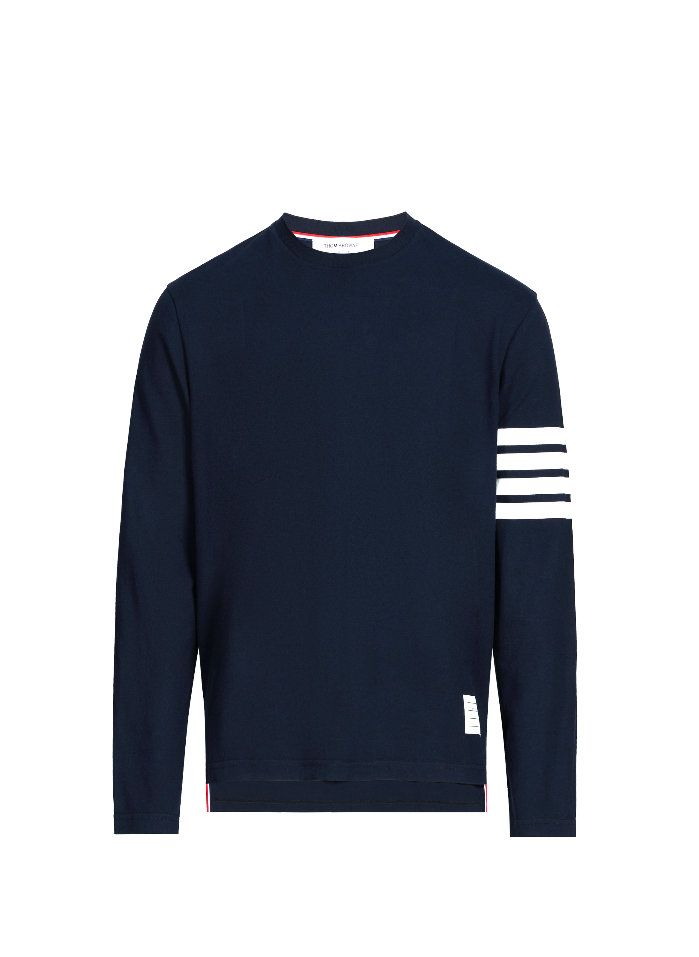 Long sleeve T-shirt THOM BROWNE Blue