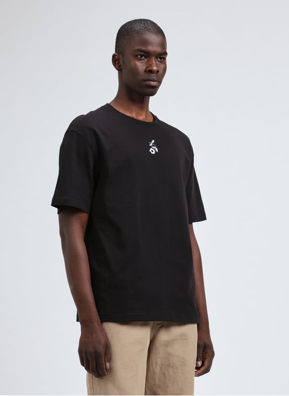 Classic Cotton T-Shirt Black by SAMSOE SAMSOE SAMSOE SAMSOE Classic Cotton T-Shirt Black