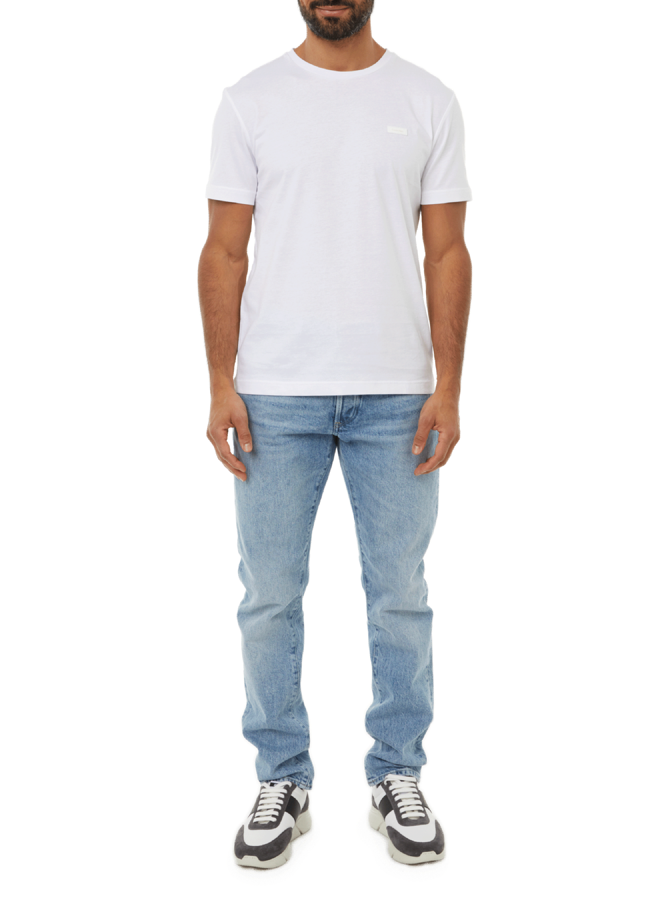 Cotton T-shirt CALVIN KLEIN Black