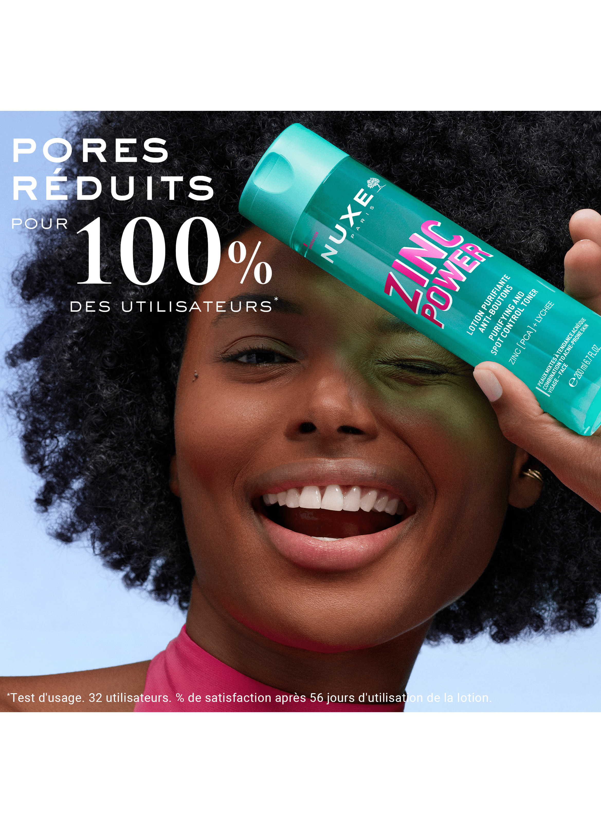 Zinc Power - Purifying Anti-Blemish Lotion NUXE No color