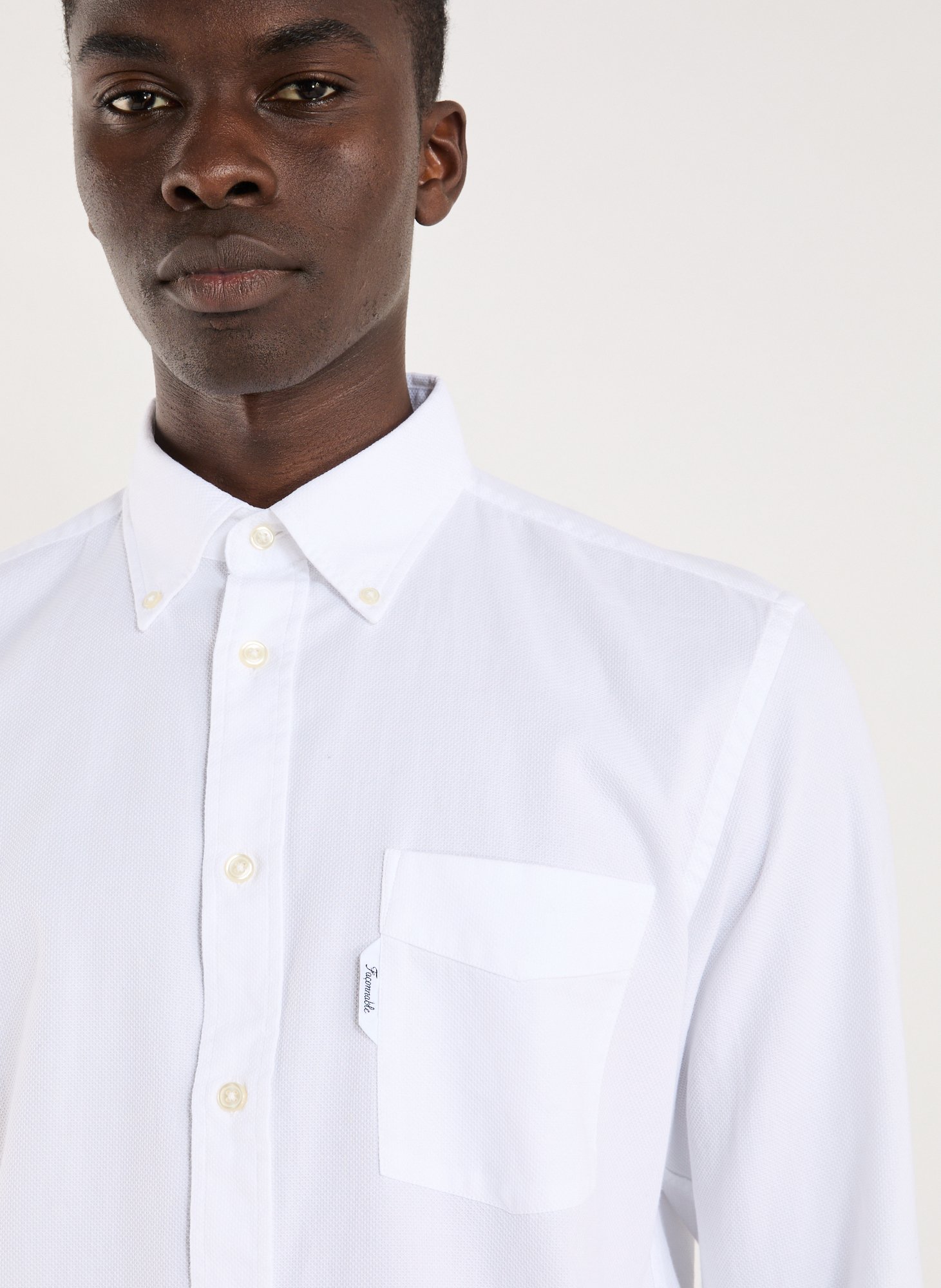  Cotton shirt FACONNABLE White