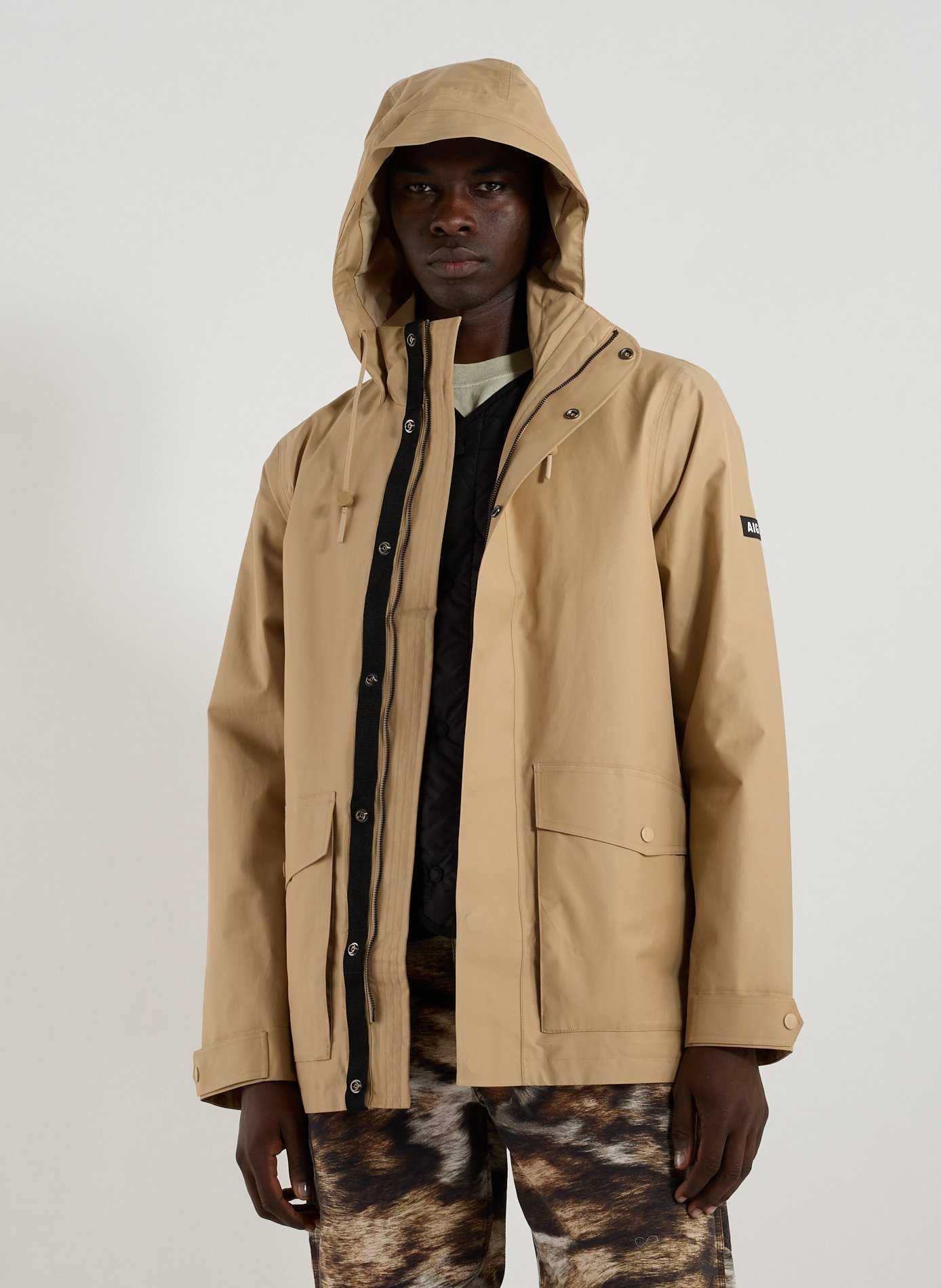 AIGLE Parka imperméable T-kit  Brown