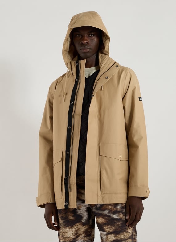 T-kit Waterproof Parka | Brown by AIGLE T-kit Waterproof Parka Brown