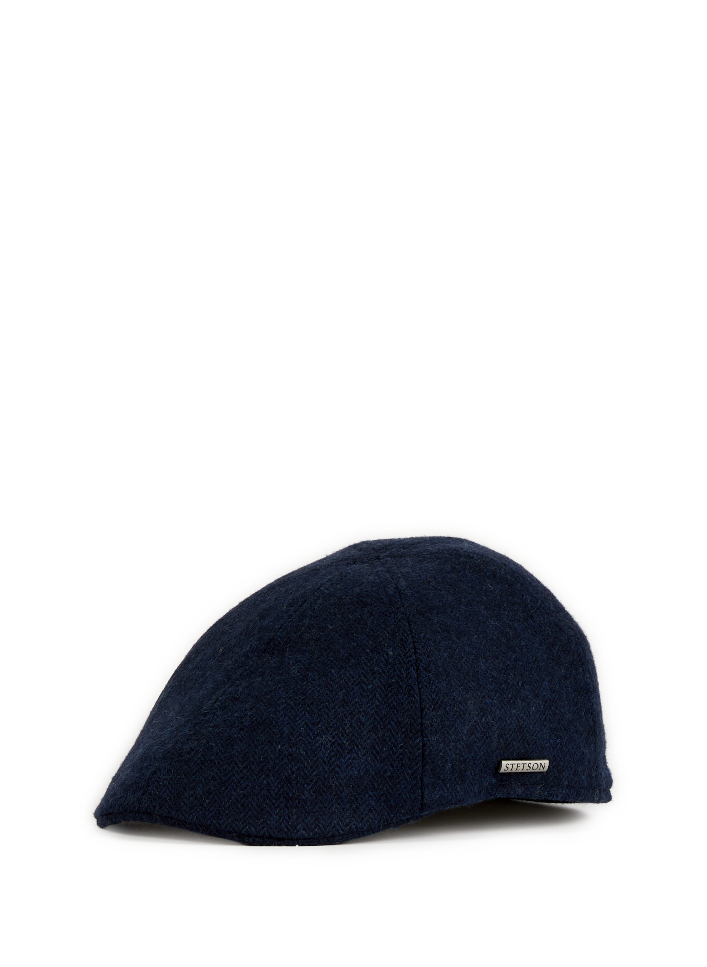 STETSON Béret en laine et cachemire mélangés Bleu