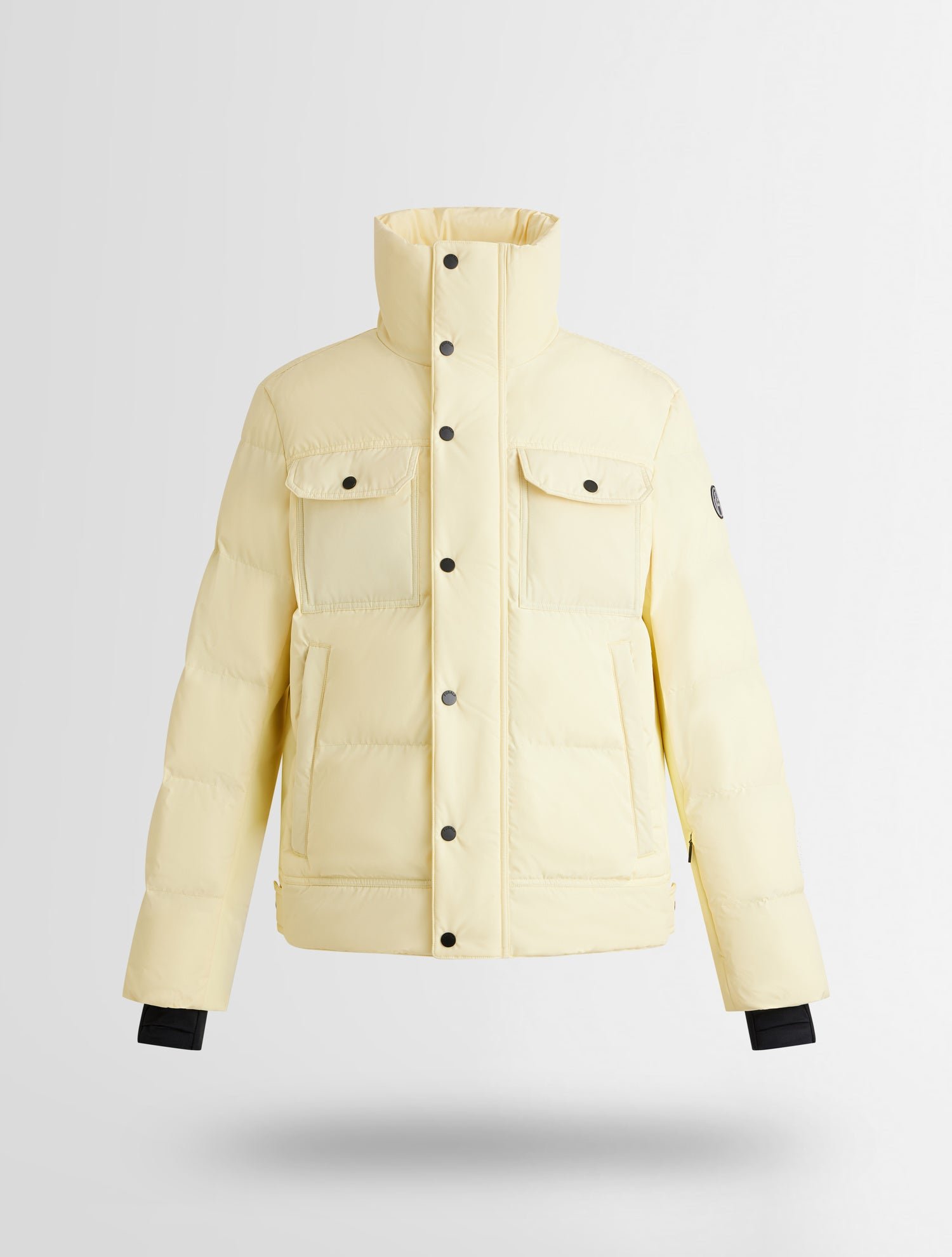 Veste carlo col montant coupe regular FUSALP Jaune