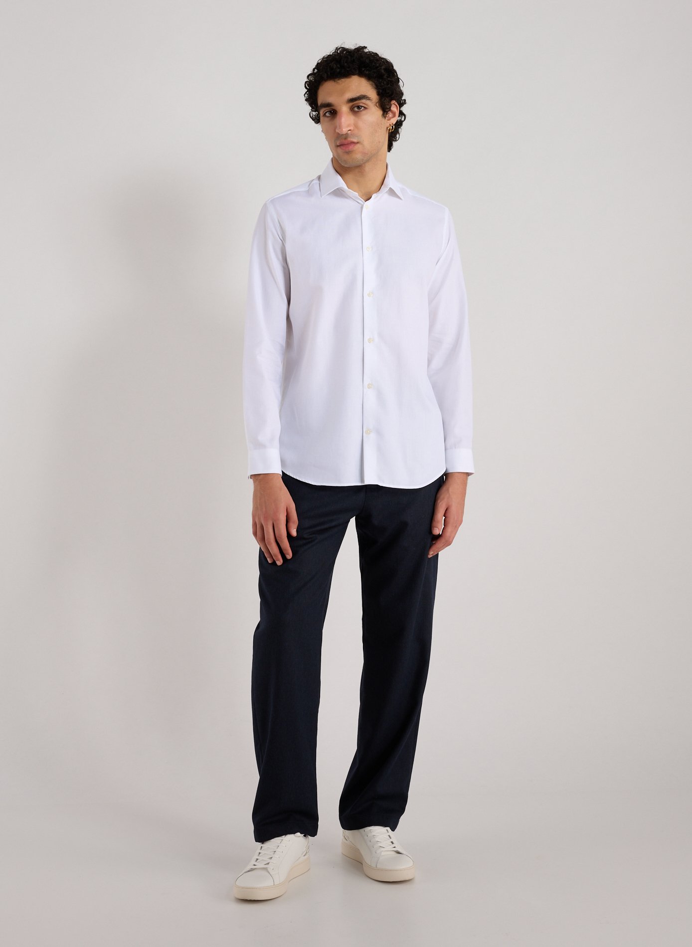 Straight Goot cotton shirt AU PRINTEMPS PARIS White