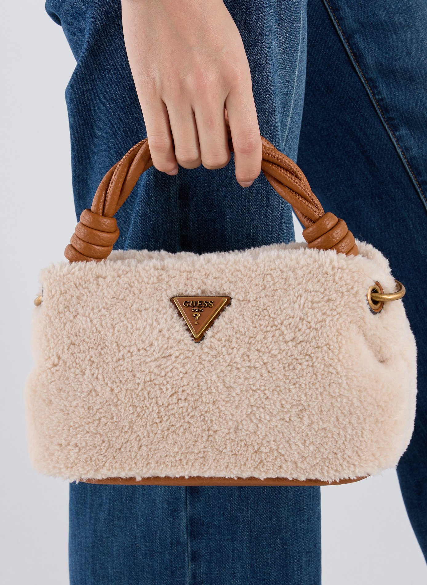 Textured handbag GUESS Multicolour