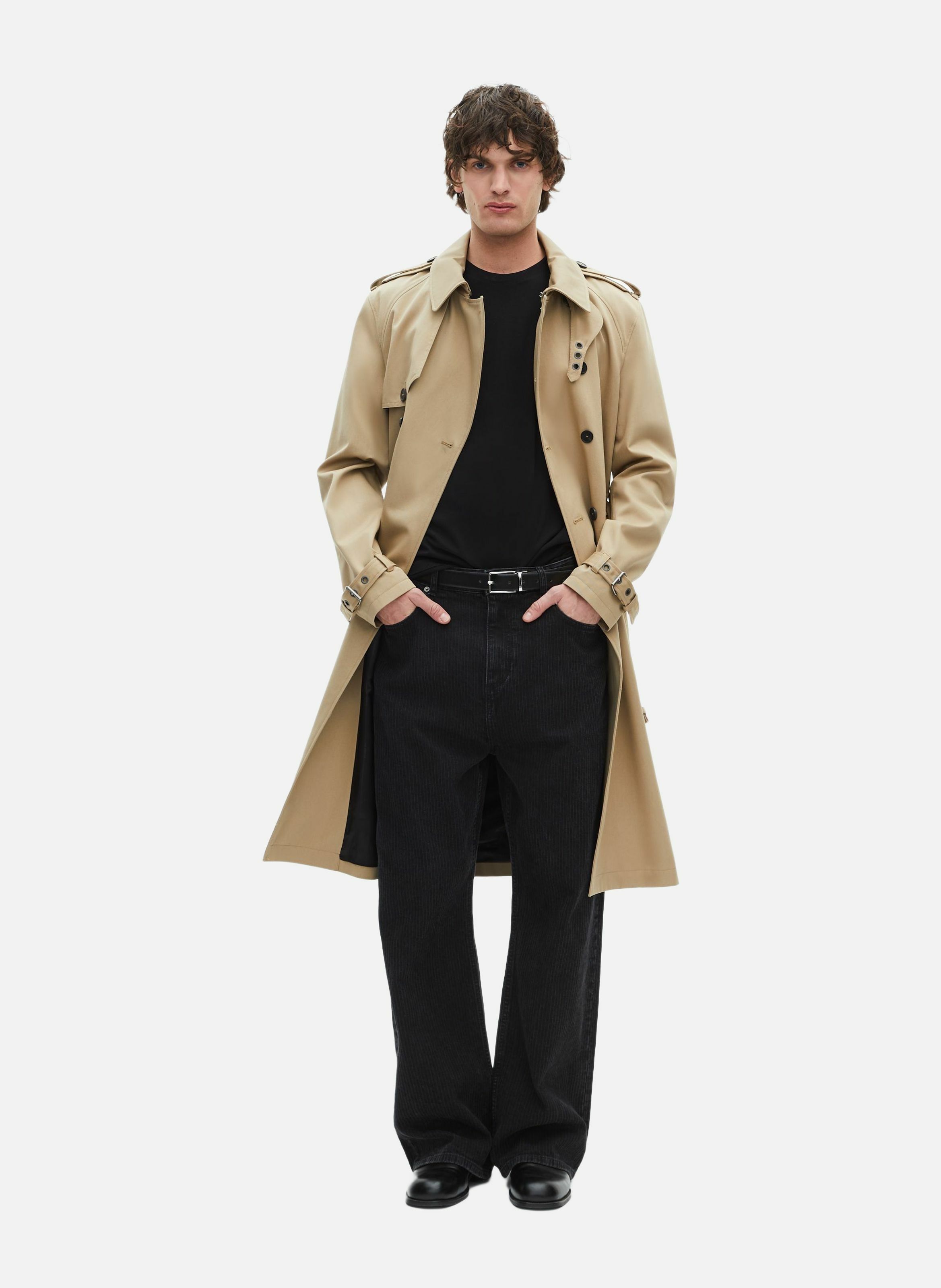 Trench long THE KOOPLES Beige