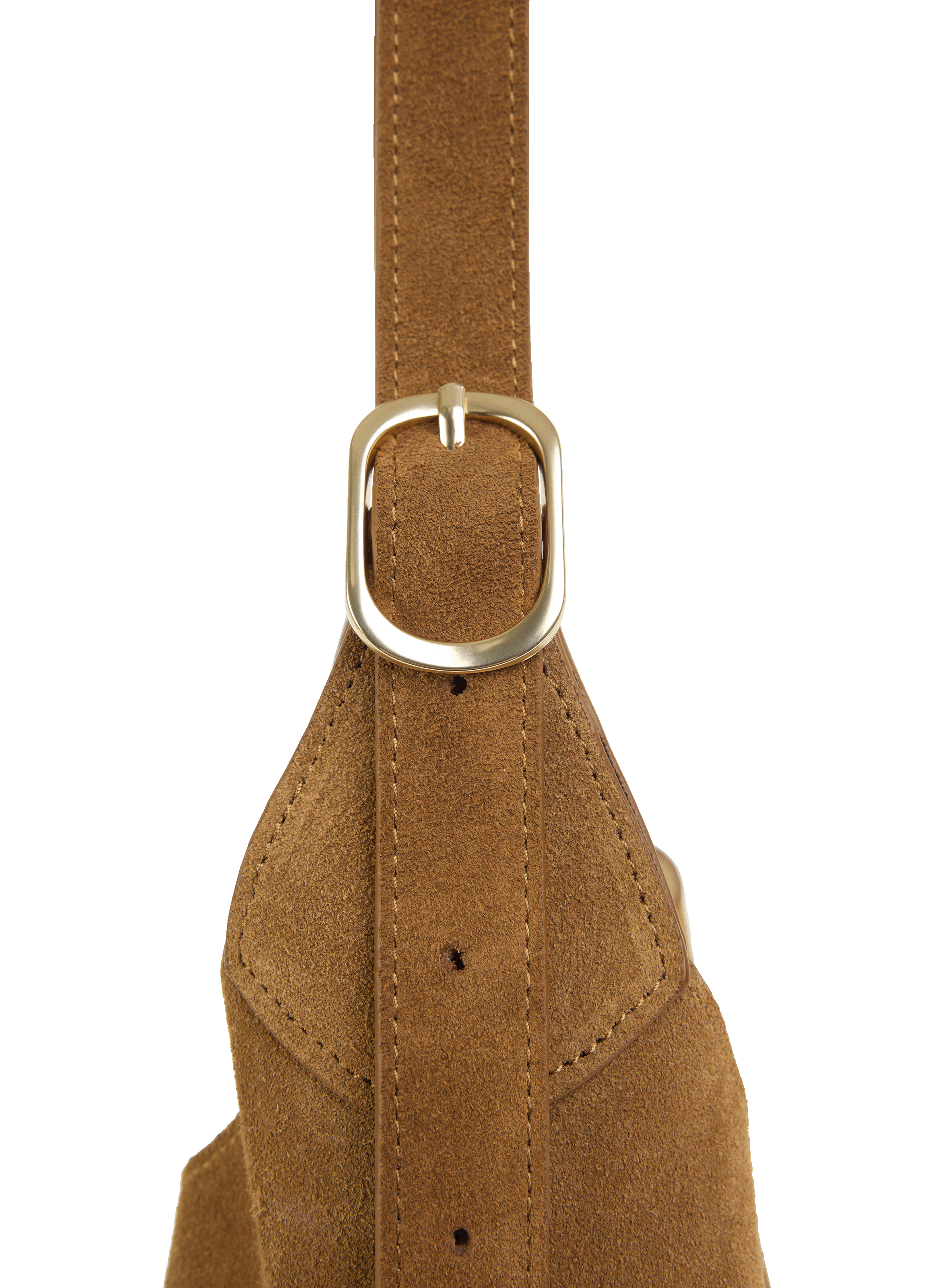 Sac Donna porté épaule en cuir suédé NAT & NIN Marron