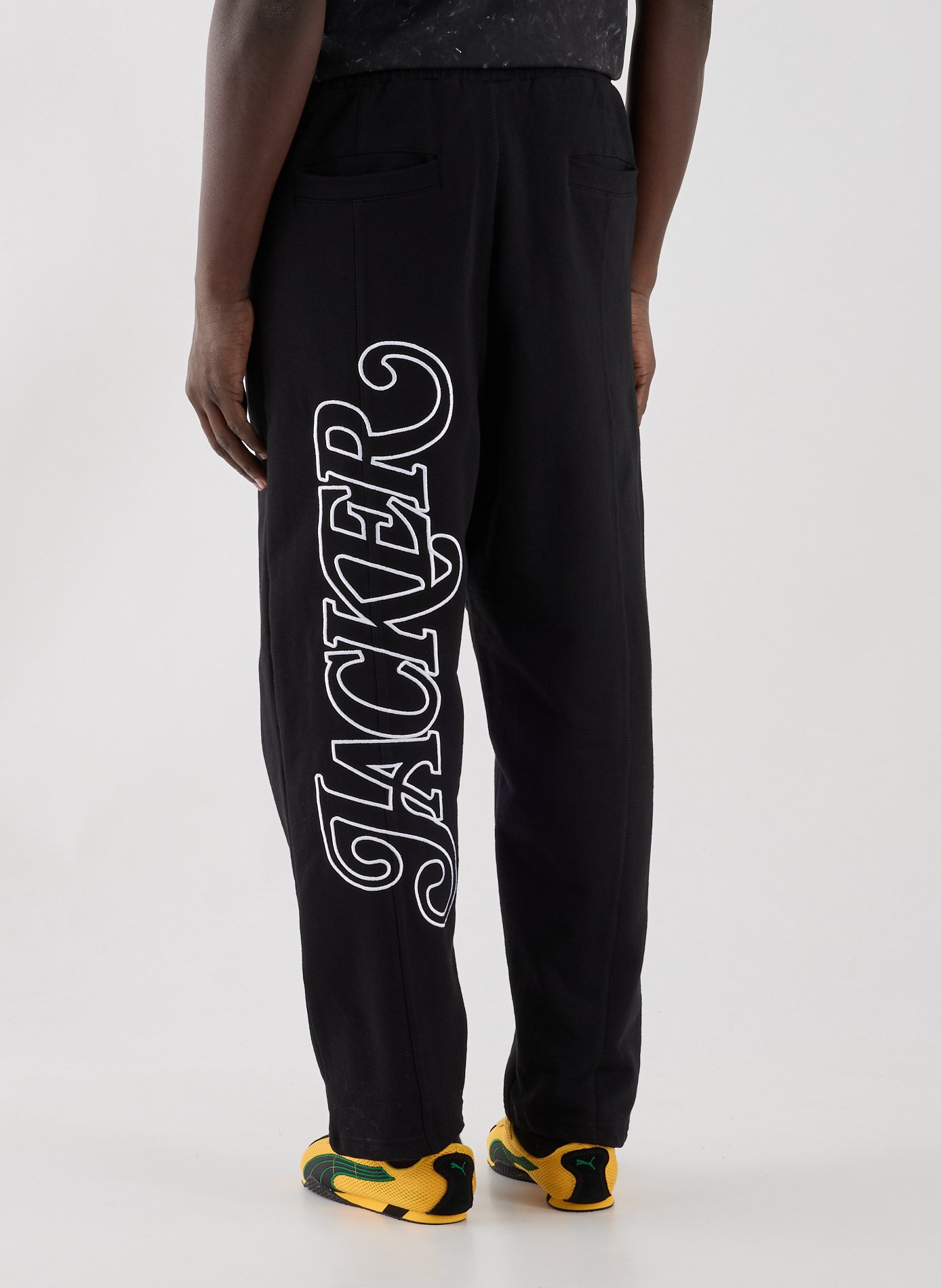 Loose cotton sweatpants JACKER. Black