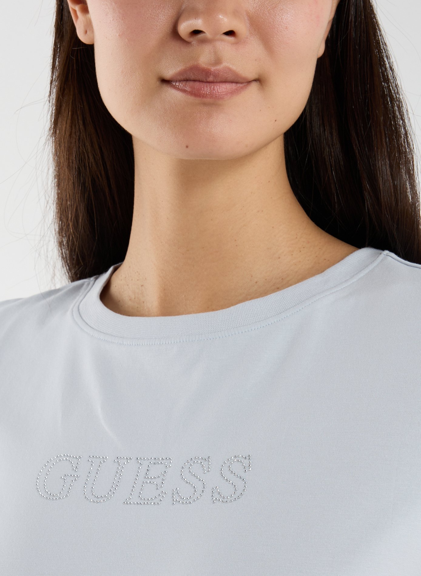 Classic Cotton T-Shirt GUESS Beige