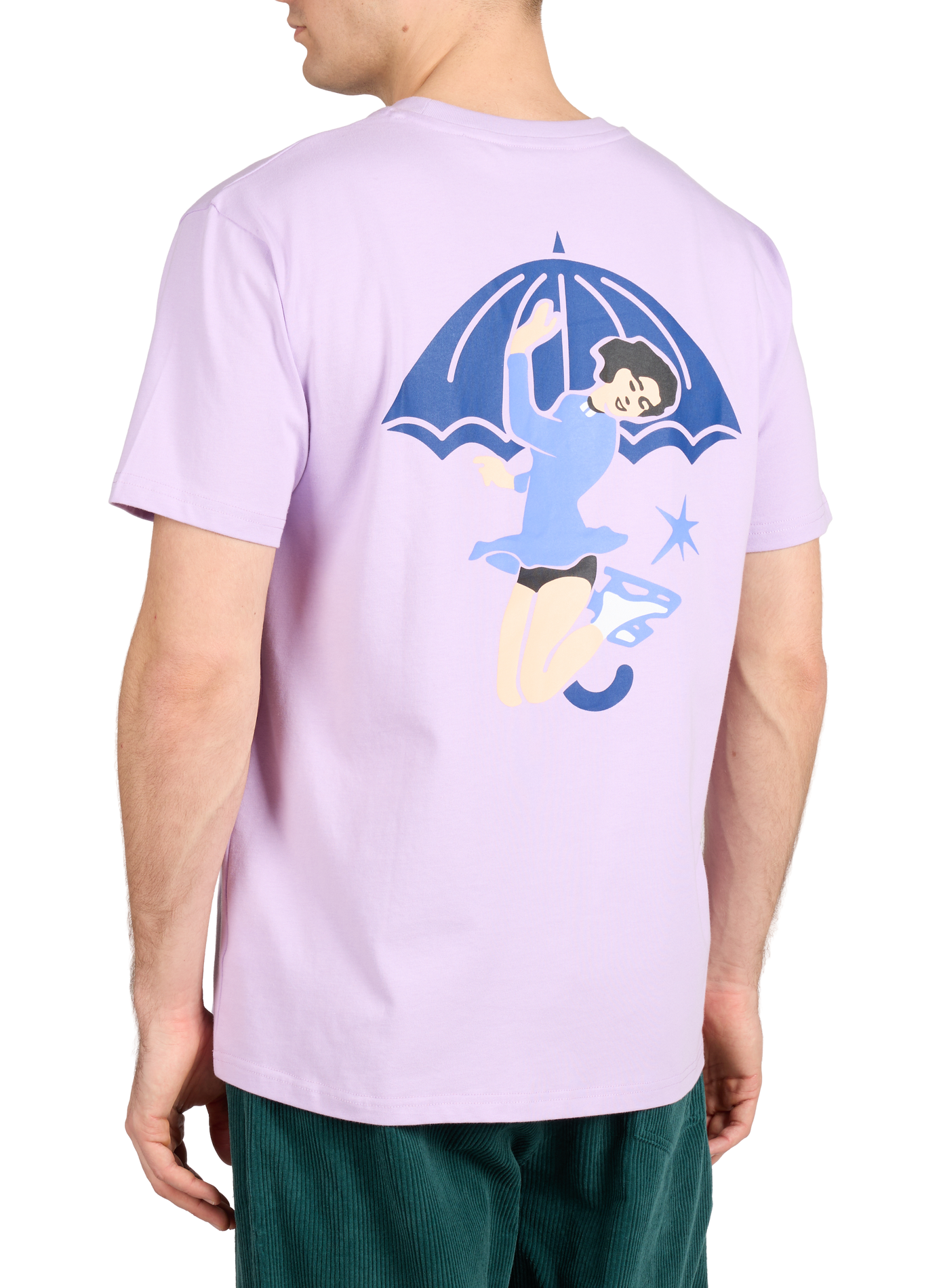 T-shirt Skating à manches courtes en coton HELAS CAPS Violet