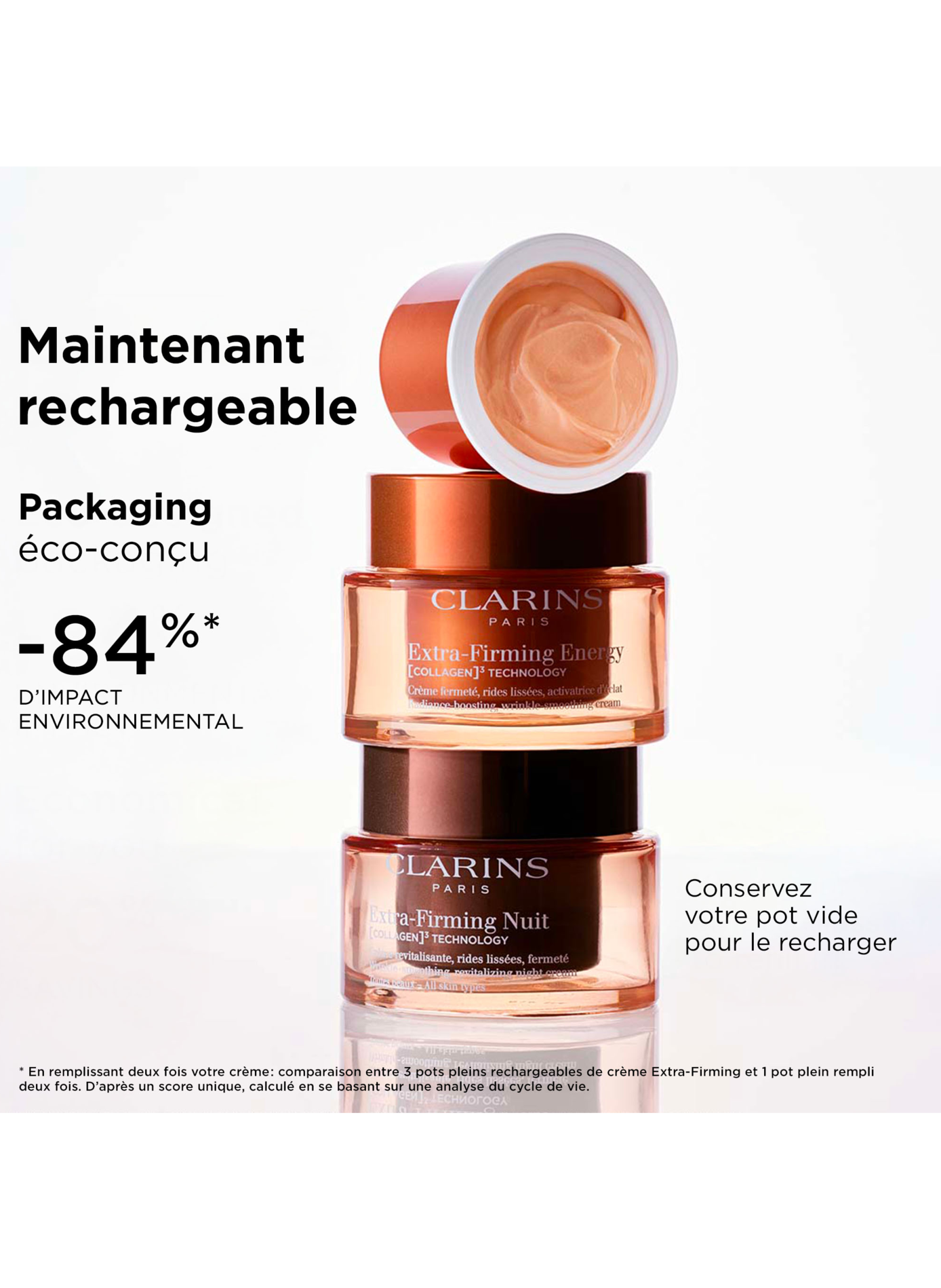 Extra-Firming Energy recharge - Crème jour anti-âge fermeté & éclat CLARINS No color