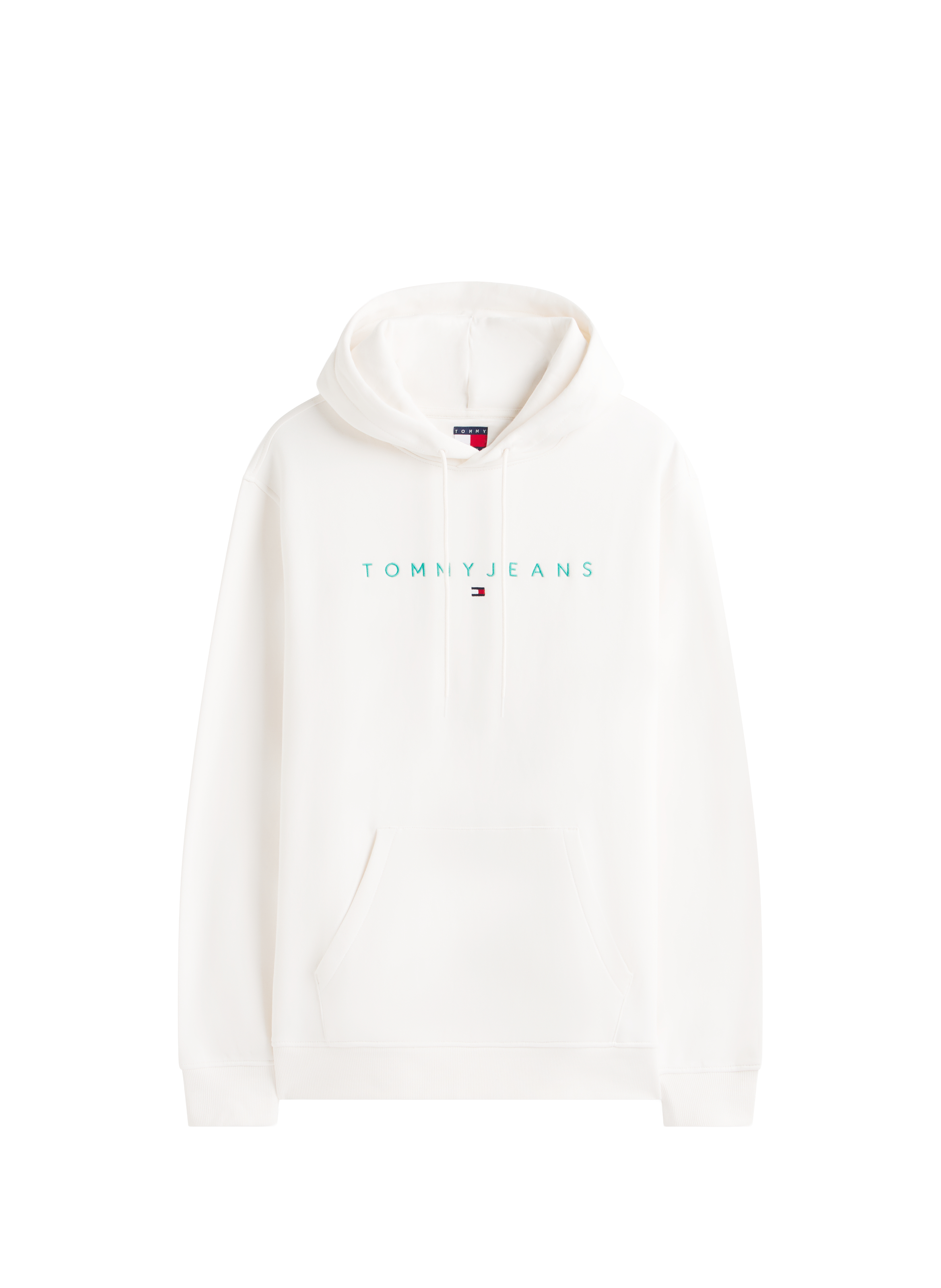 Hoodie with embroidered logo TOMMY HILFIGER Beige