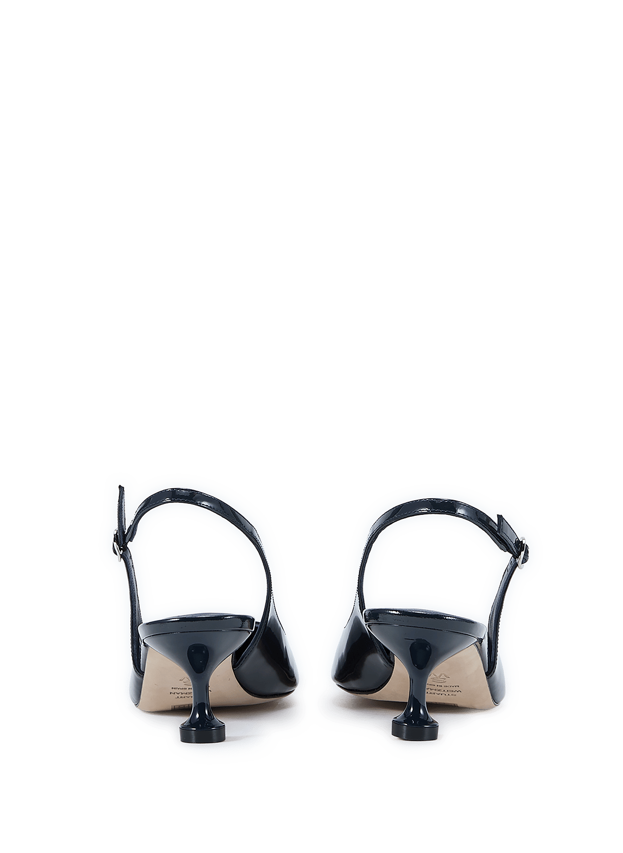 Stuartini 50 patent leather slingback STUART WEITZMAN Blue