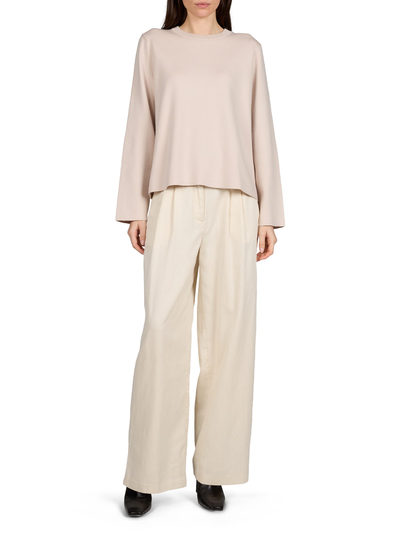 Pull col rond OBJECT Gris