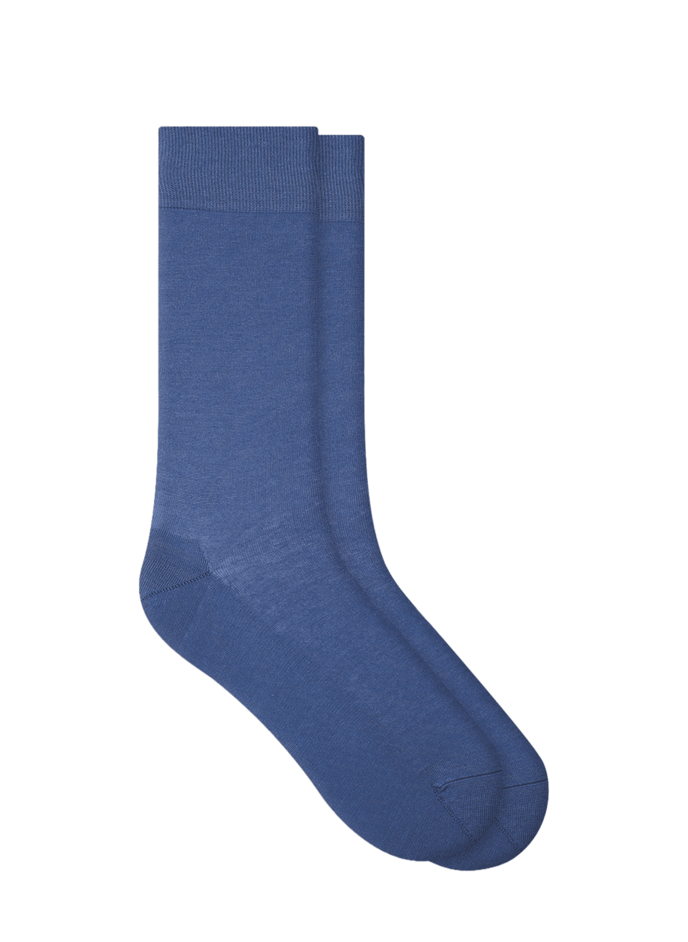 Chaussettes mi-hautes en coton BLEUFORÊT Bleu