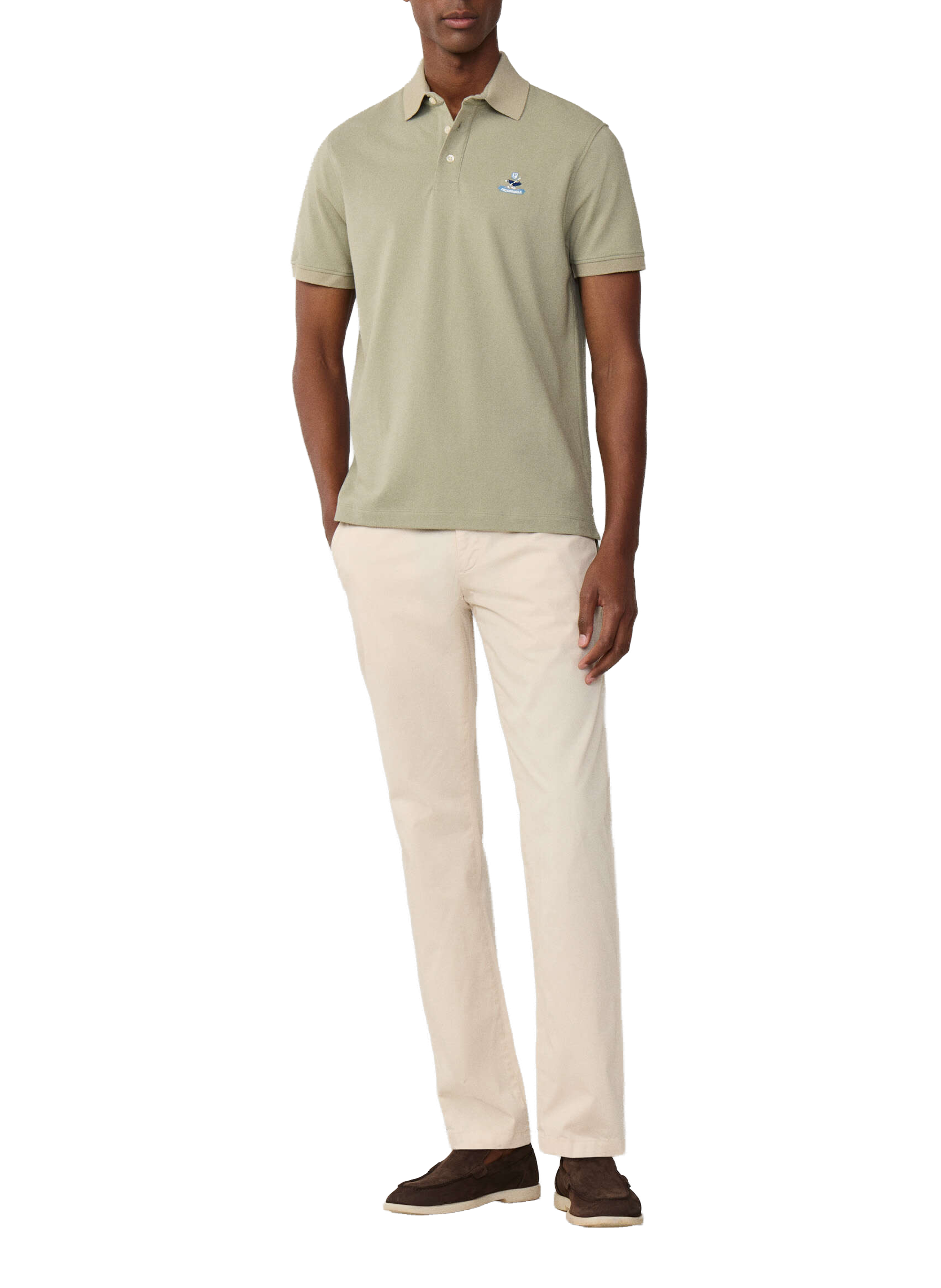  Cotton polo shirt  FACONNABLE Green