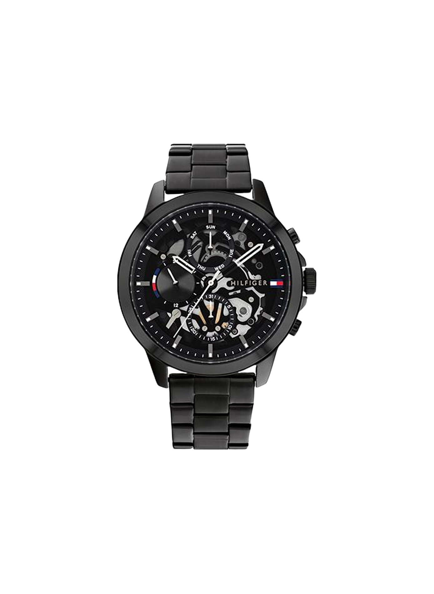 Montre quartz Henry en acier inoxydable TOMMY HILFIGER MONTRES Noir