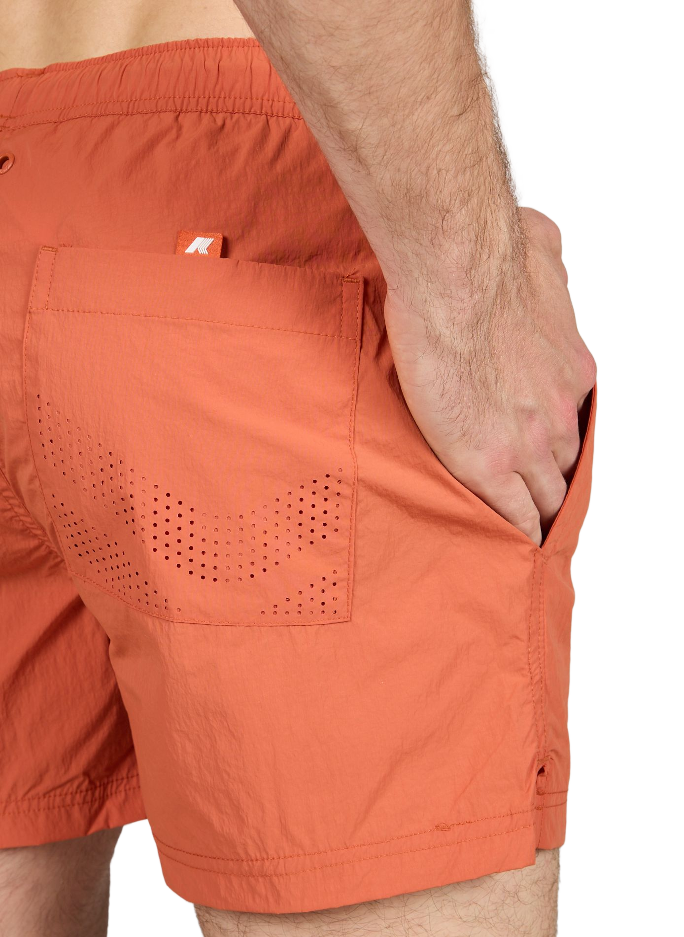 Fitted Bermuda shorts K-WAY Orange
