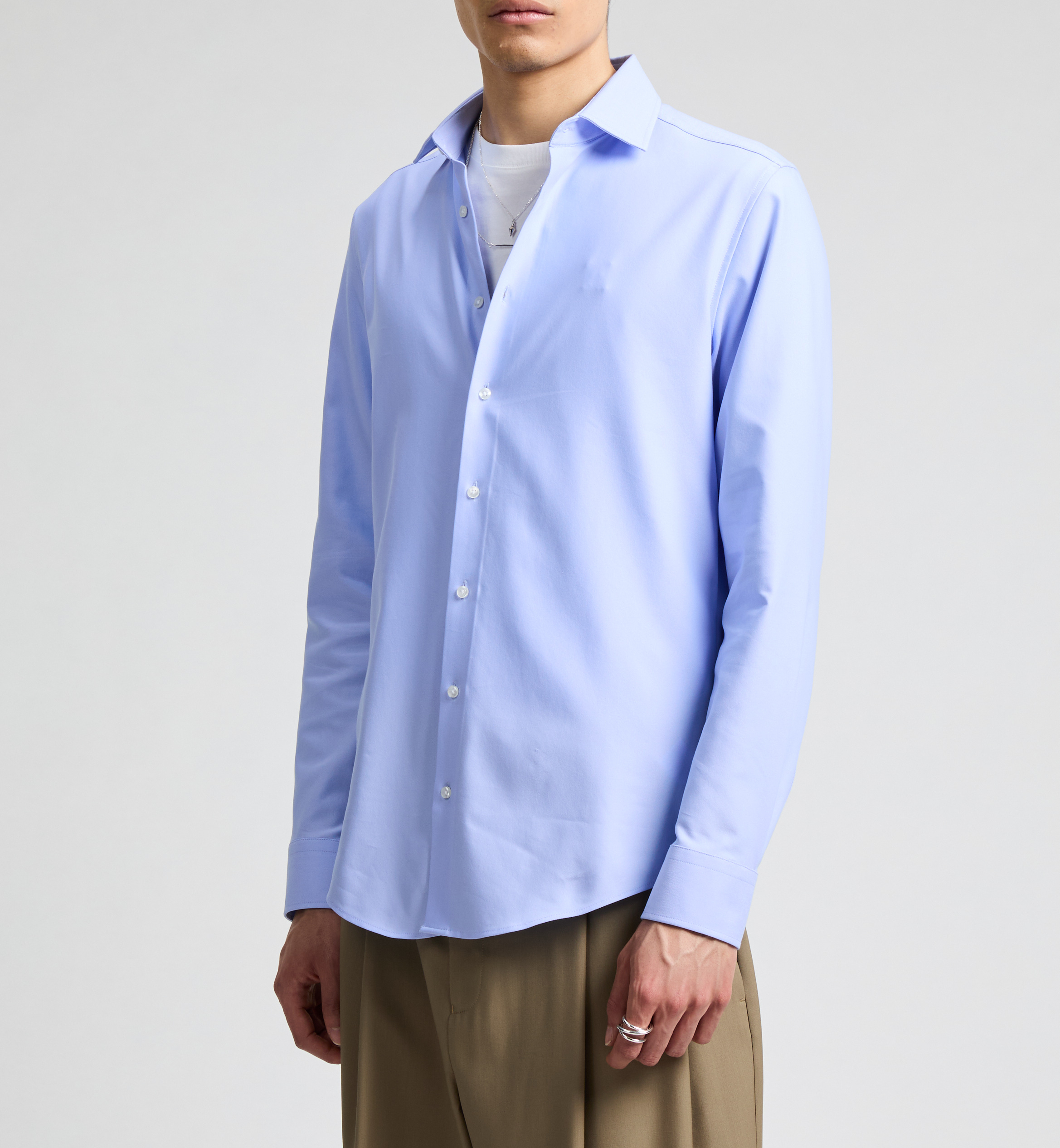 Cotton poplin shirt SEIDENSTICKER Blue