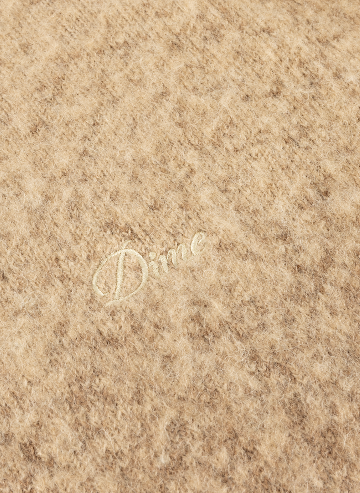 Pull zippé effet tie and dye DIME Beige
