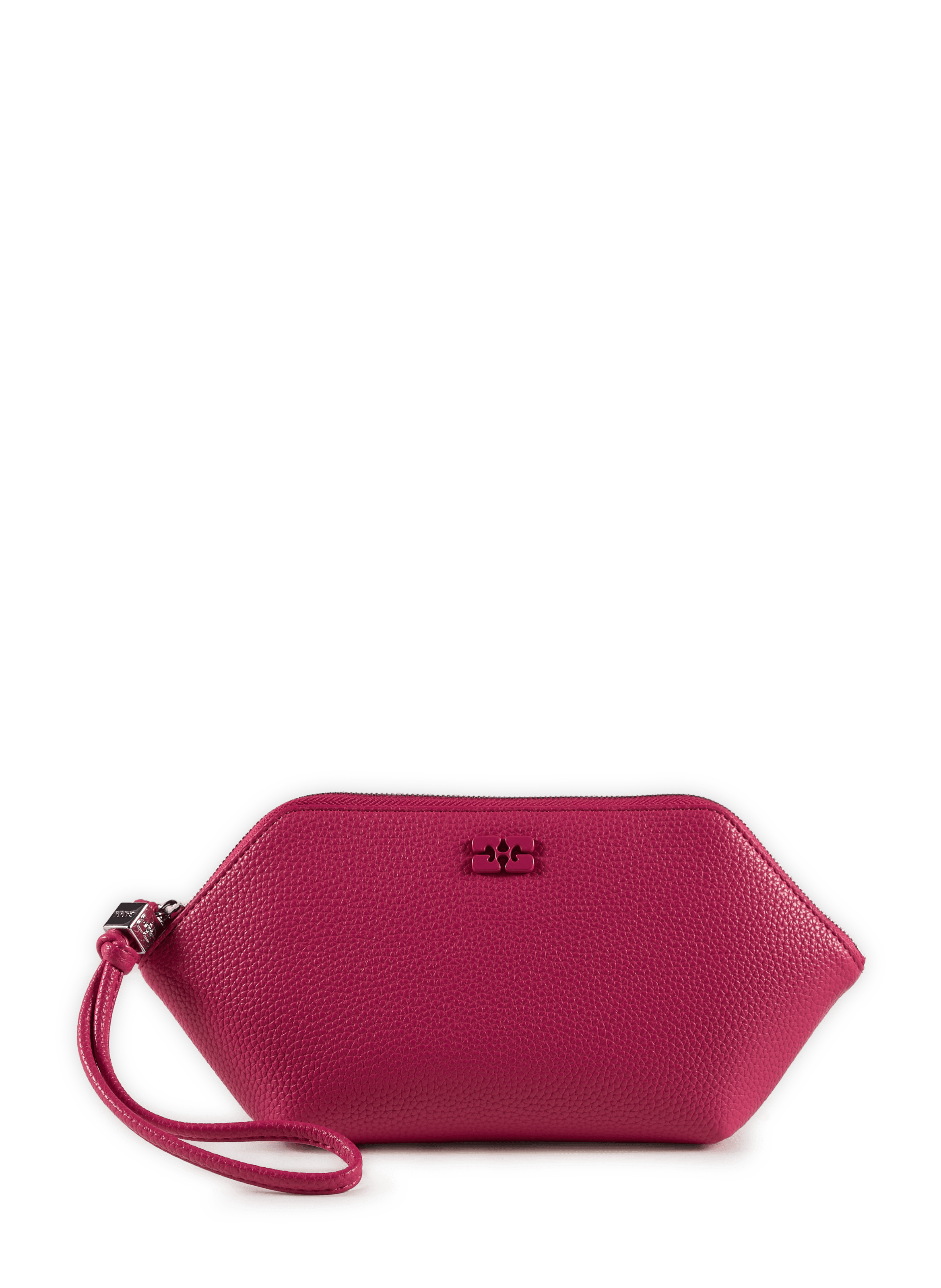 Grained Bou Clutch GANNI Pink