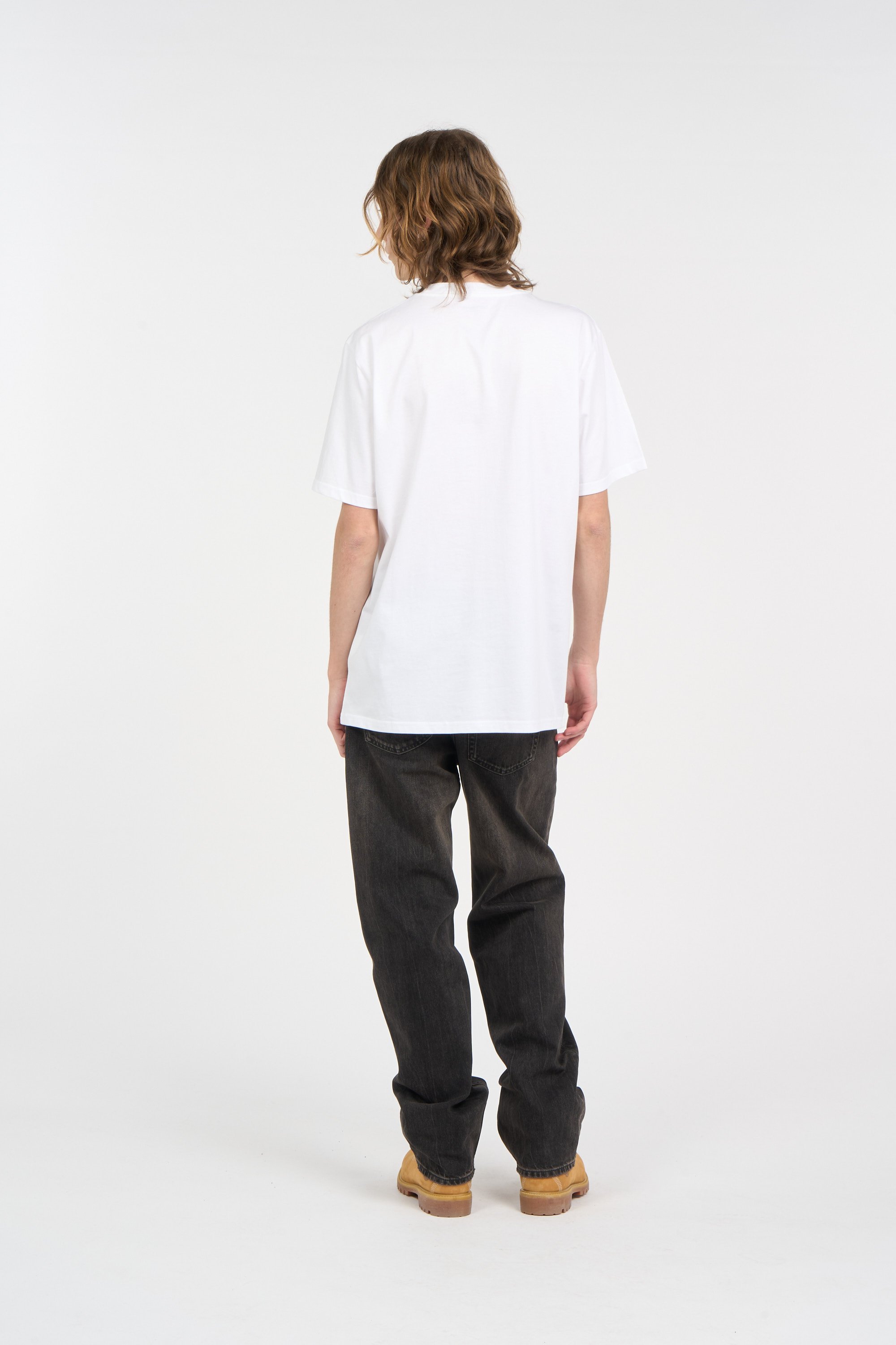 T-shirt script CARHARTT WIP Blanc