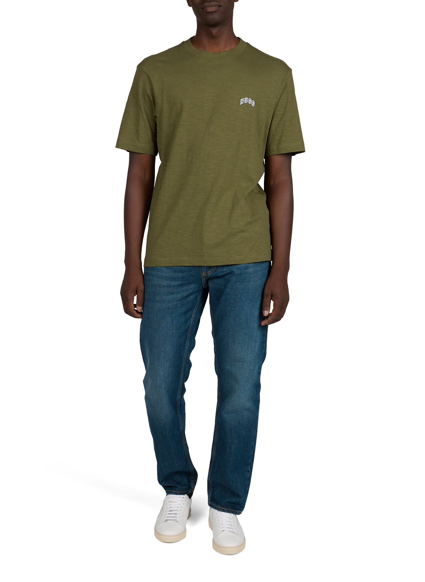 Tee-shirt en coton HUGO BLUE Vert