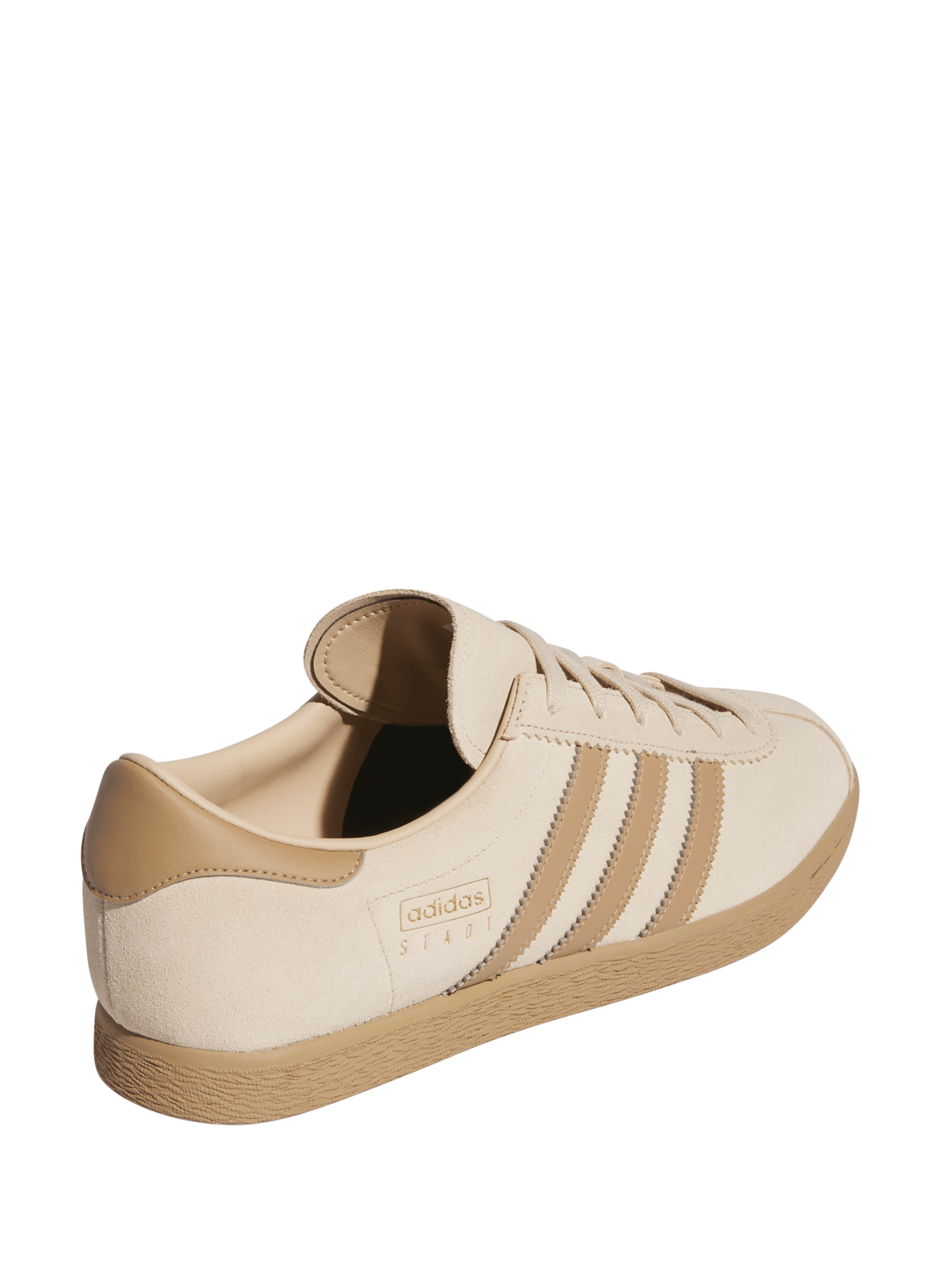 Baskets en cuir de vache ADIDAS Beige