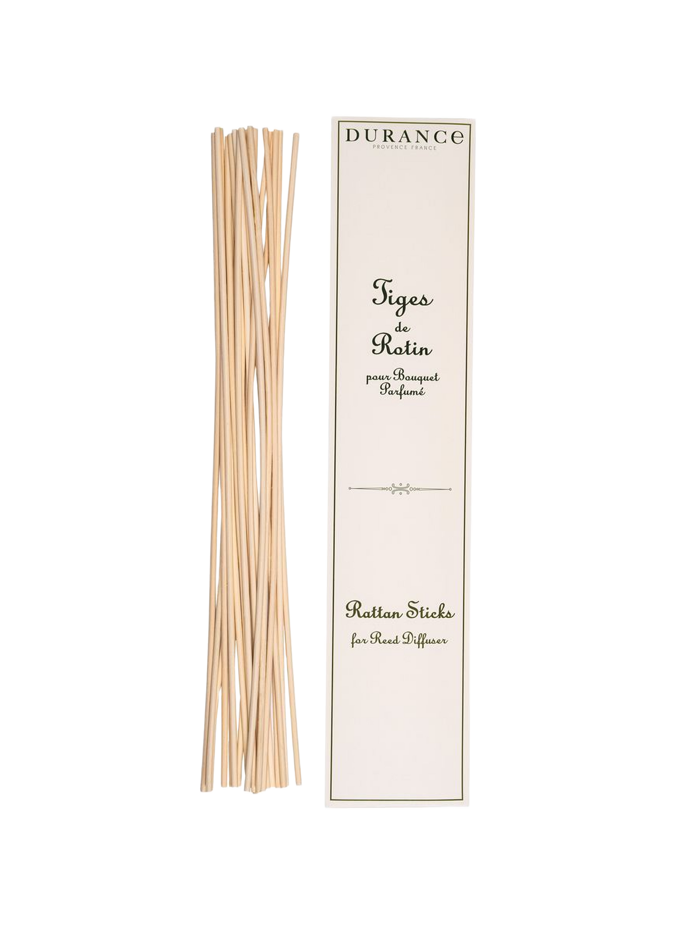 Twenty rattan reeds for 500ml diffuser DURANCE Brown
