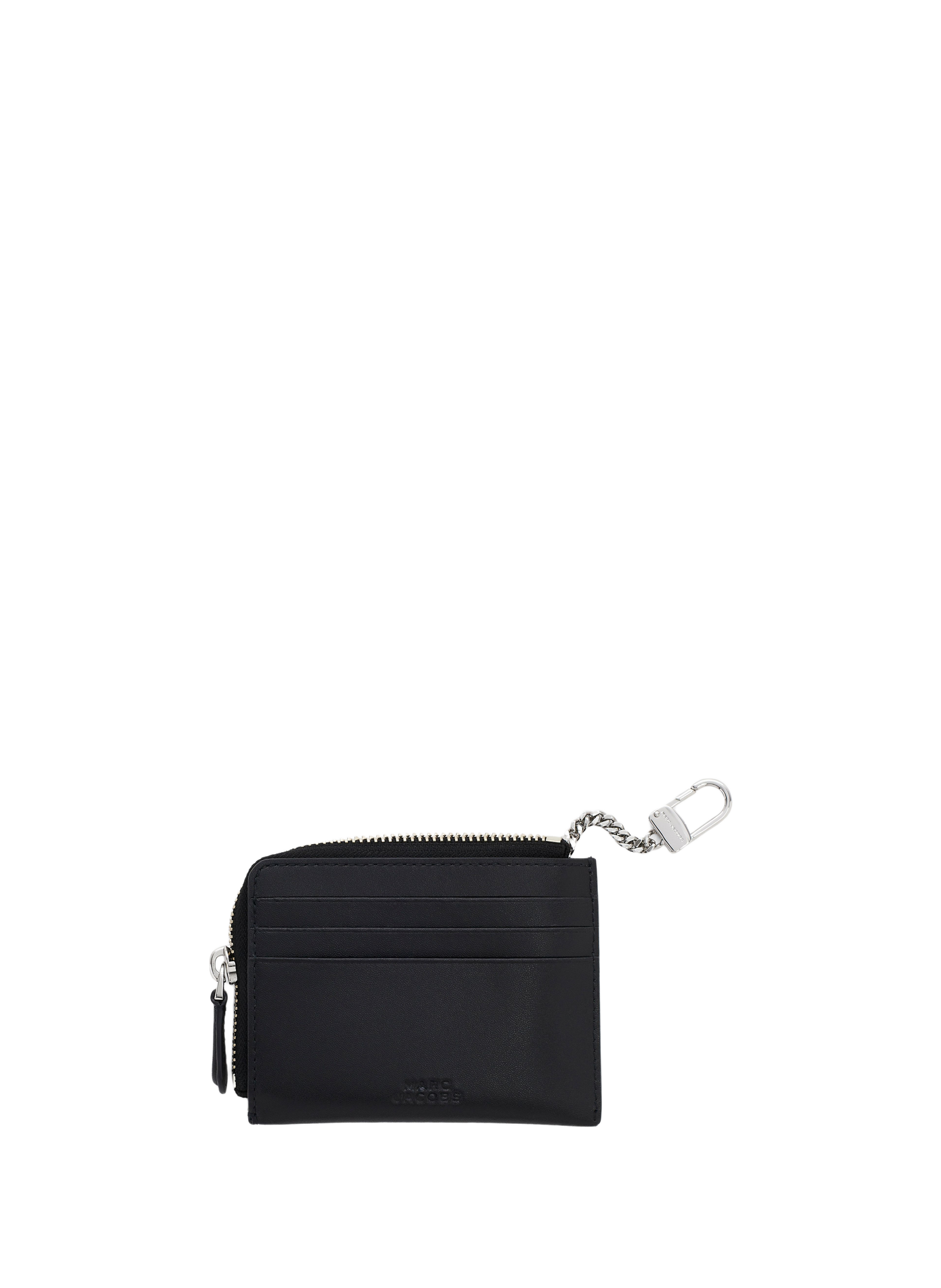 Top-Zip-Geldbörse aus Leder MARC JACOBS Schwarz
