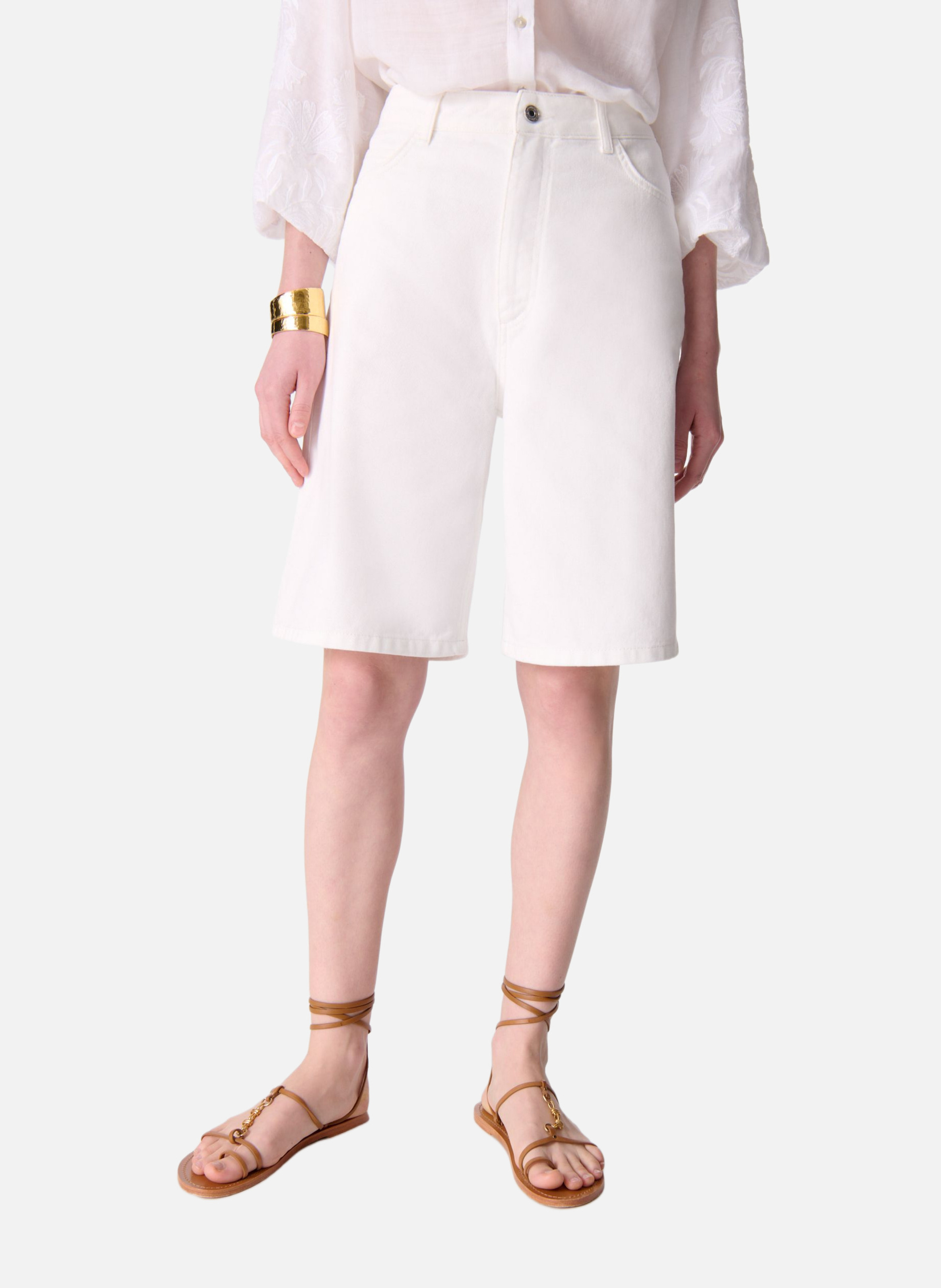 Short long elouan VANESSA BRUNO Blanc