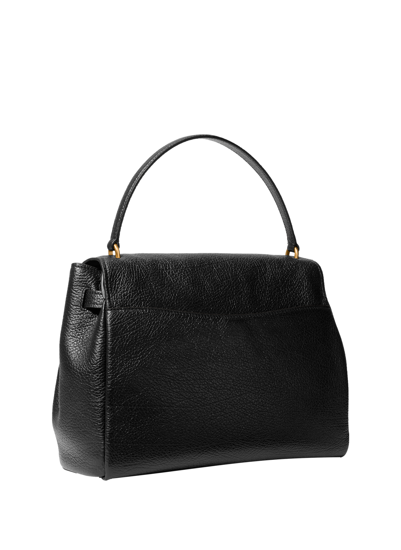 Grand sac à main Hamilton souple en cuir texturé MICHAEL KORS Schwarz