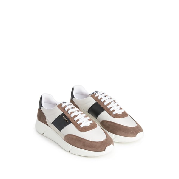 Baskets basses bi-matière